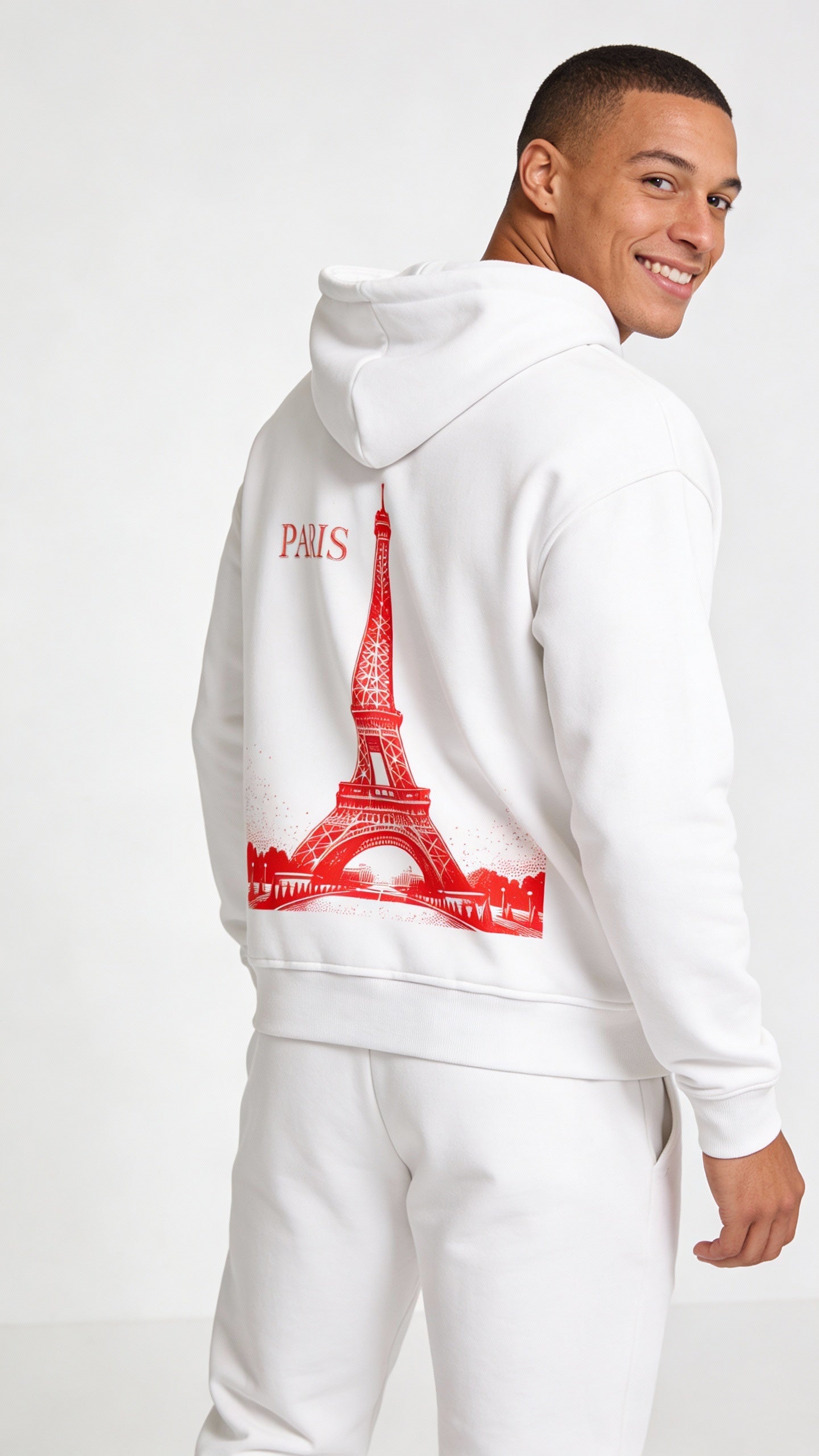 VÉRON Eiffel Tower premium hoodie for men and women 5