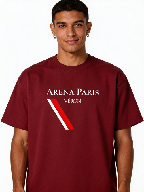 VÉRON oversized t-shirt Paris design clean minimal style 1