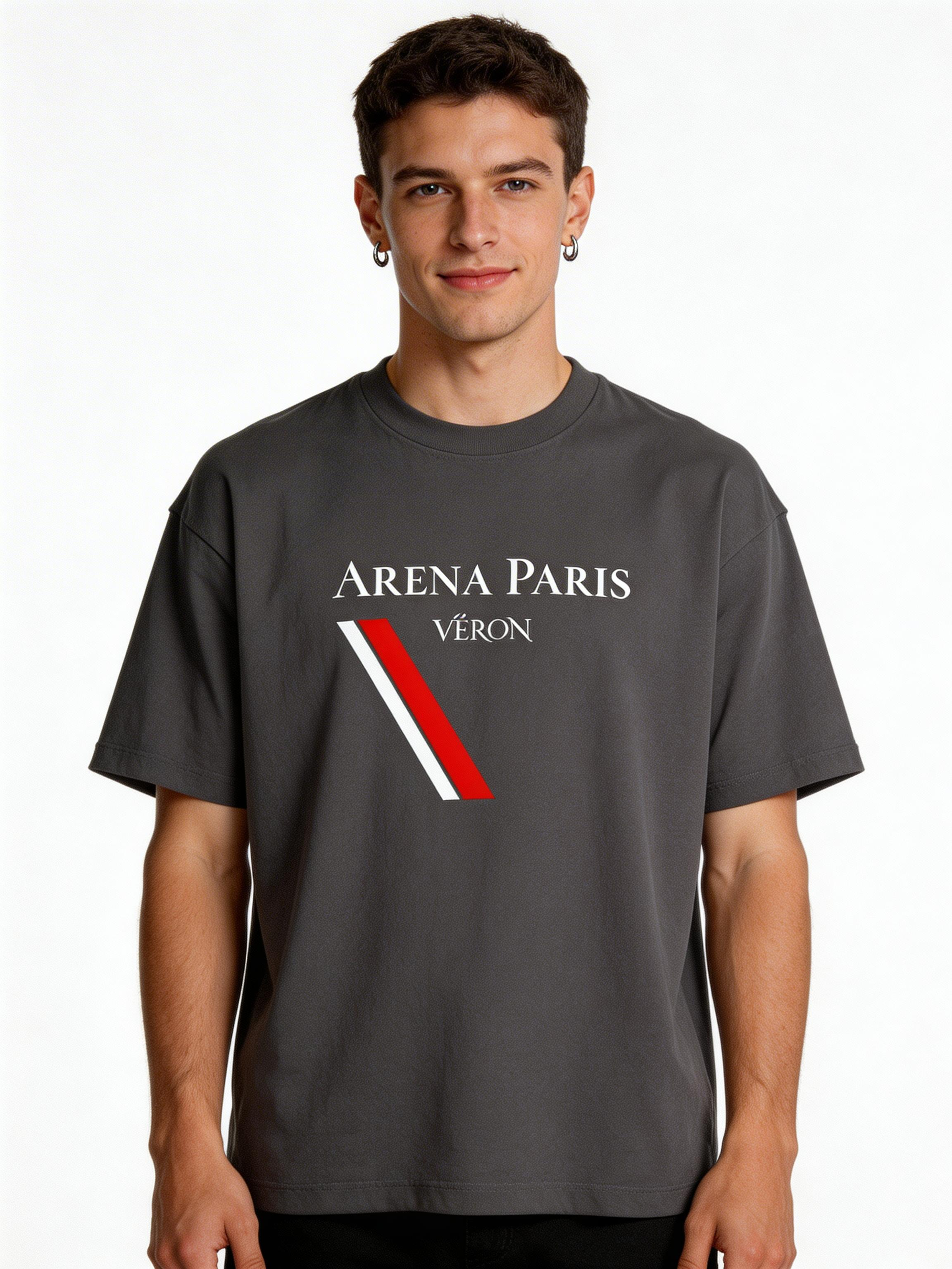 VÉRON oversized t-shirt Paris design clean minimal style 3