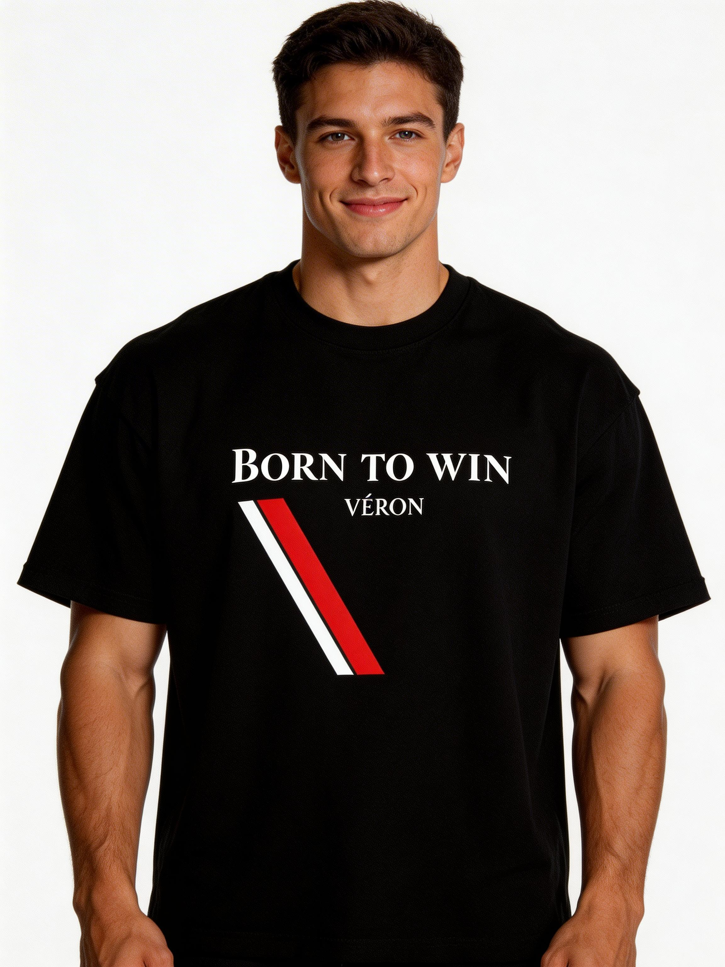 VÉRON Born To Win premium unisex t shirt for men and women 1