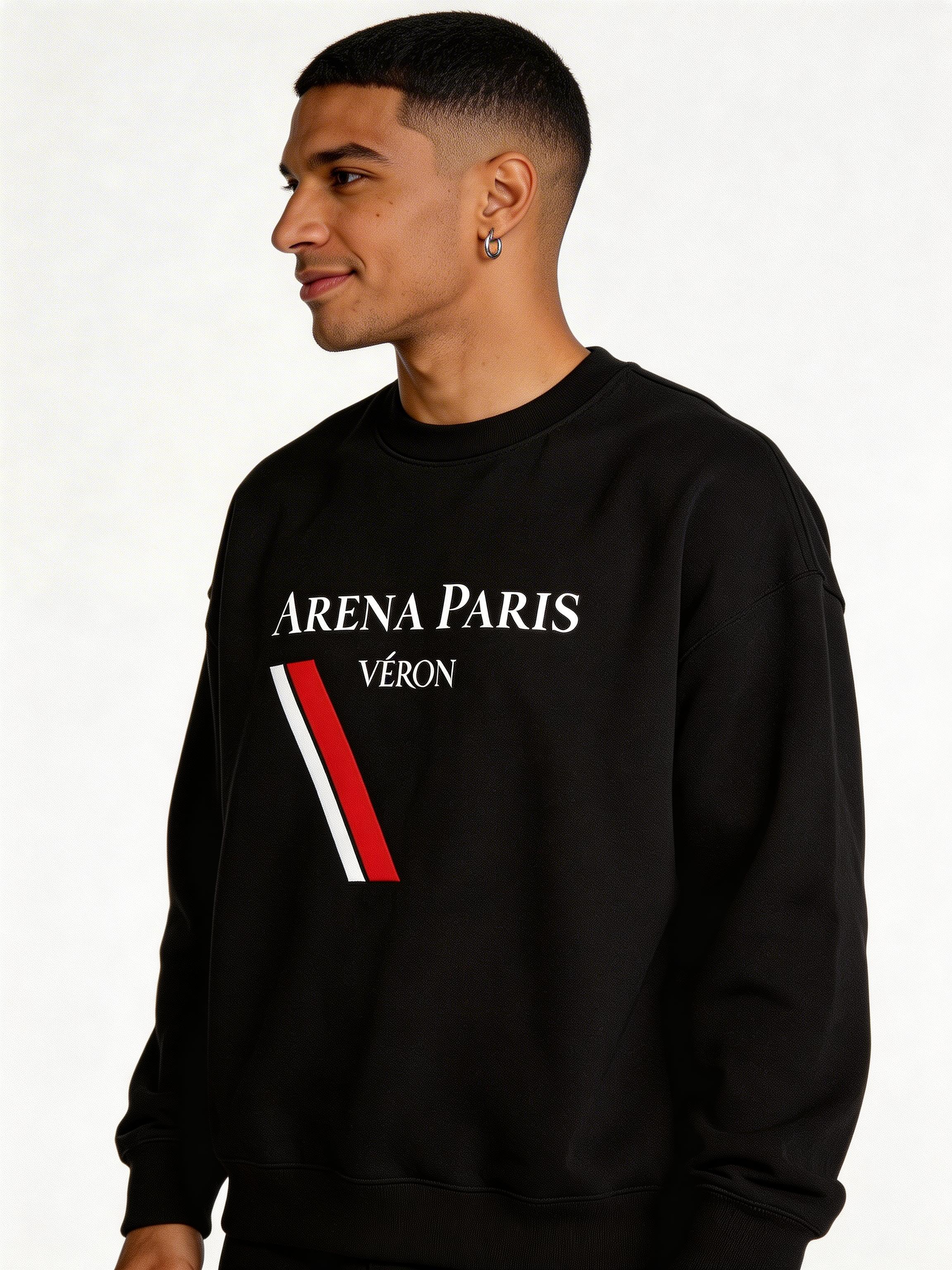 high quality oversized sweater men women luxury streetwear brand VÉRON 4