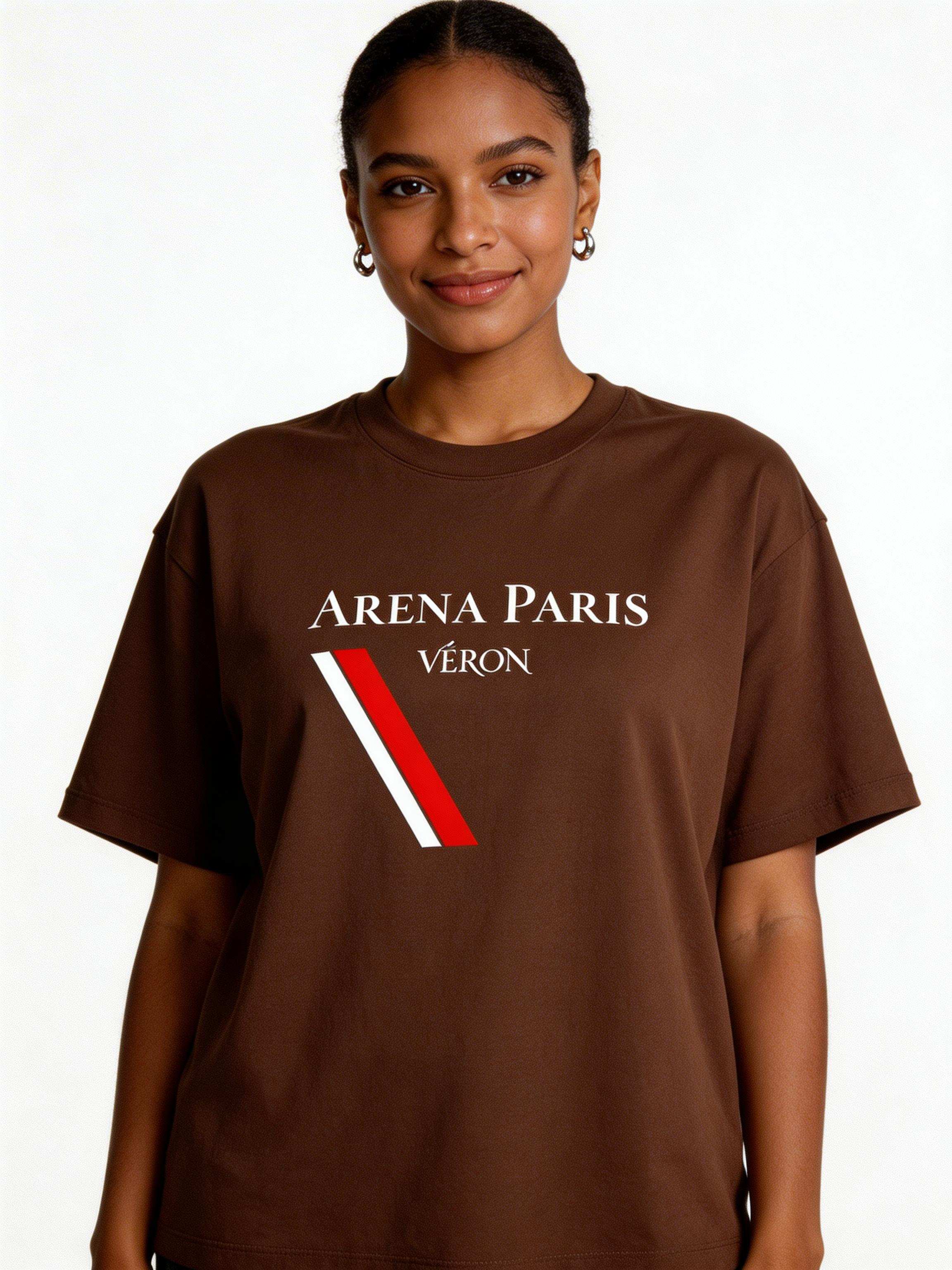 VÉRON oversized t-shirt Paris design clean minimal style 4
