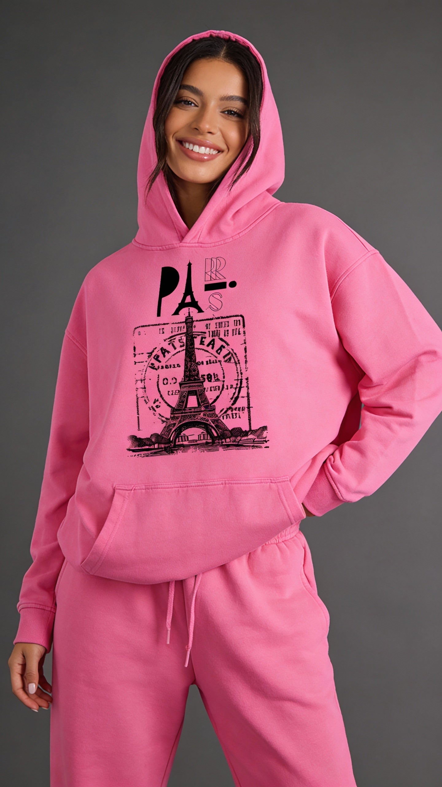 High quality heavyweight oversized hoodie VÉRON 5