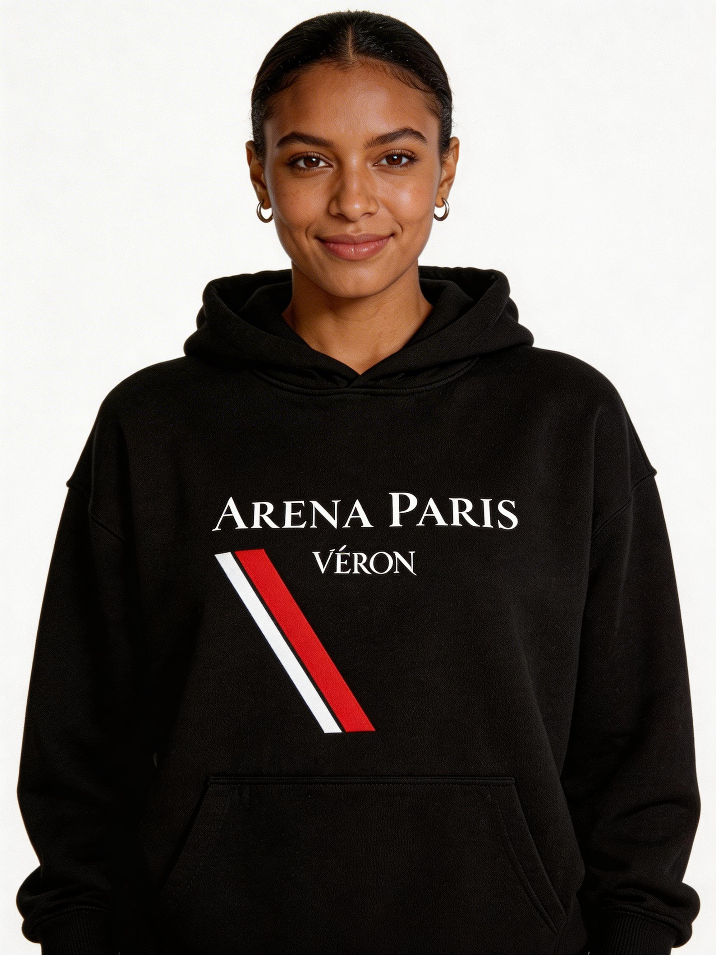 premium oversized hoodie for men and women VÉRON Paris design 8