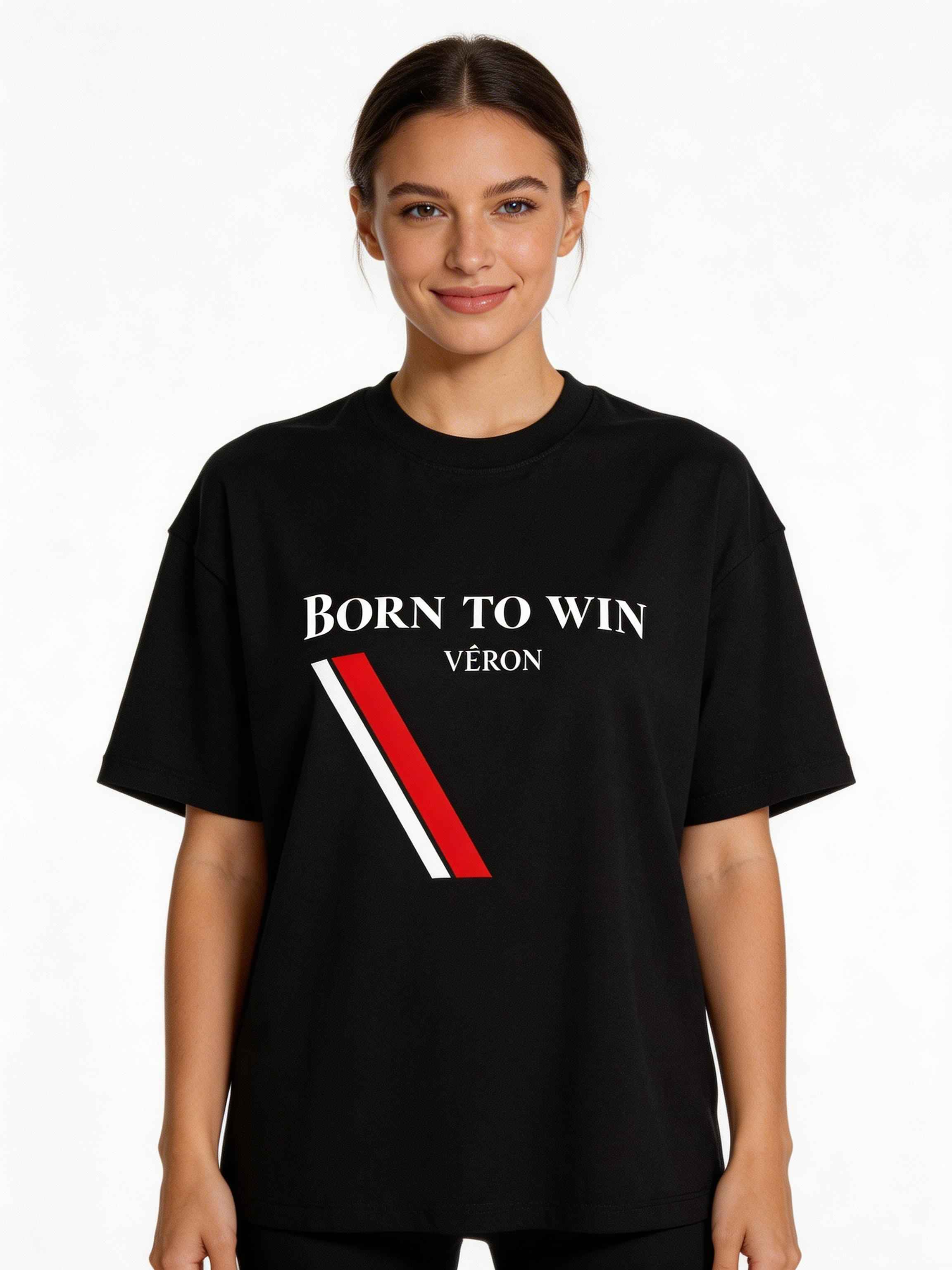 VÉRON Born To Win premium unisex t shirt for men and women 2
