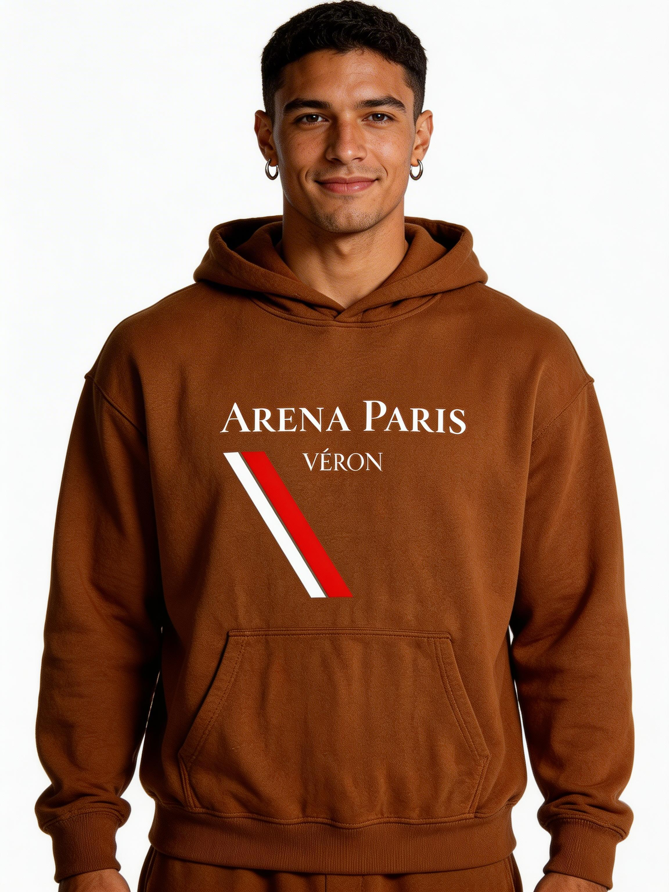 premium oversized hoodie for men and women VÉRON Paris design 4