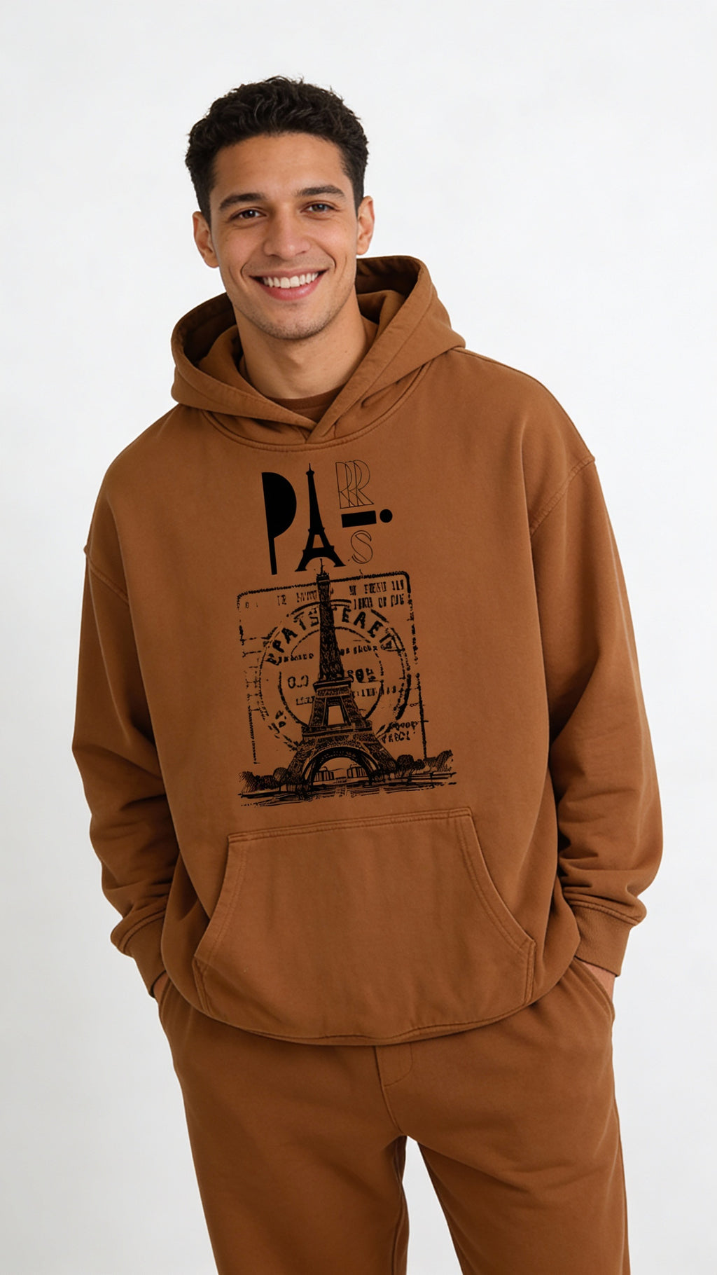High quality heavyweight oversized hoodie VÉRON 1