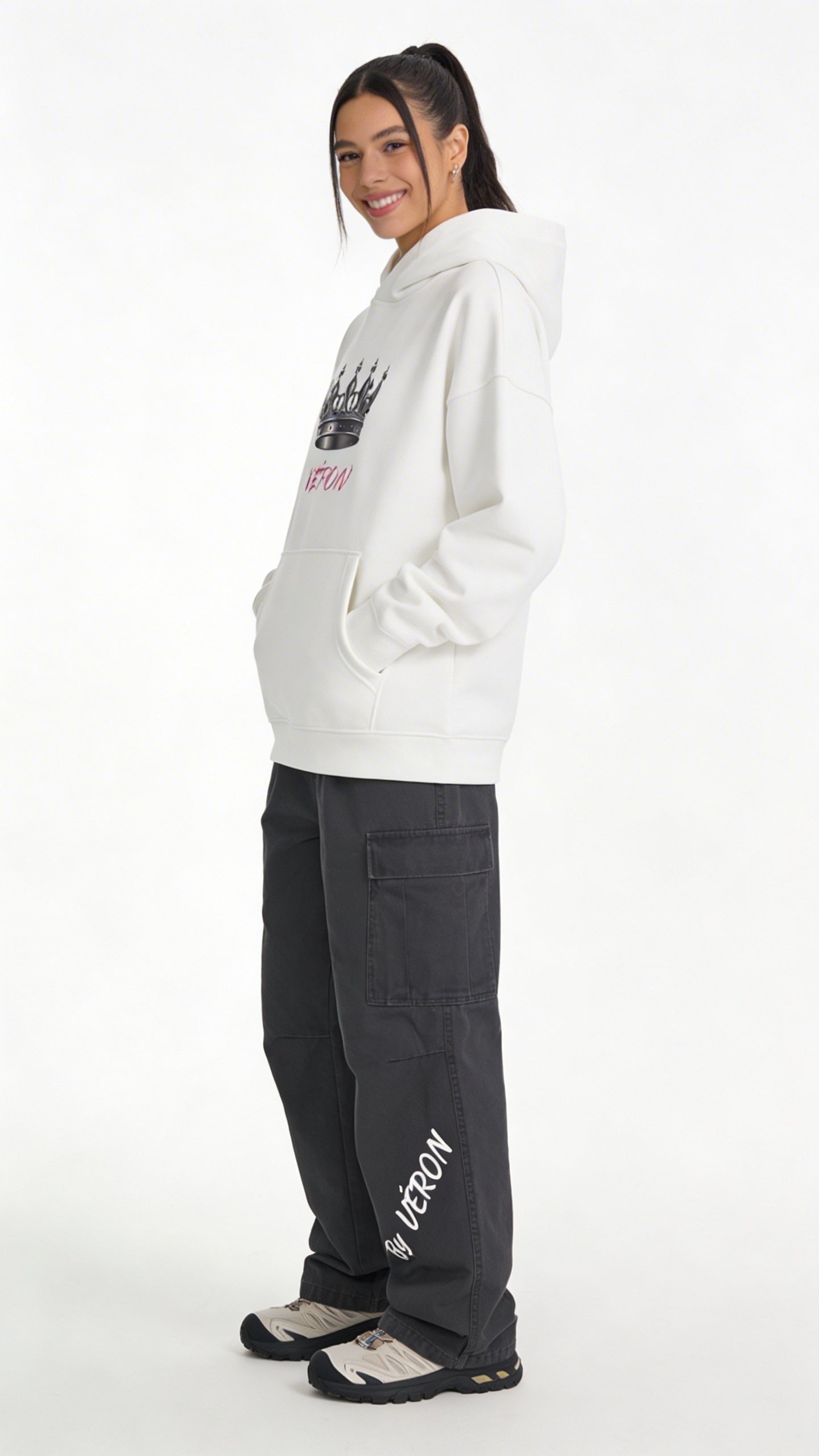 luxury streetwear cargo pants for men and women 1