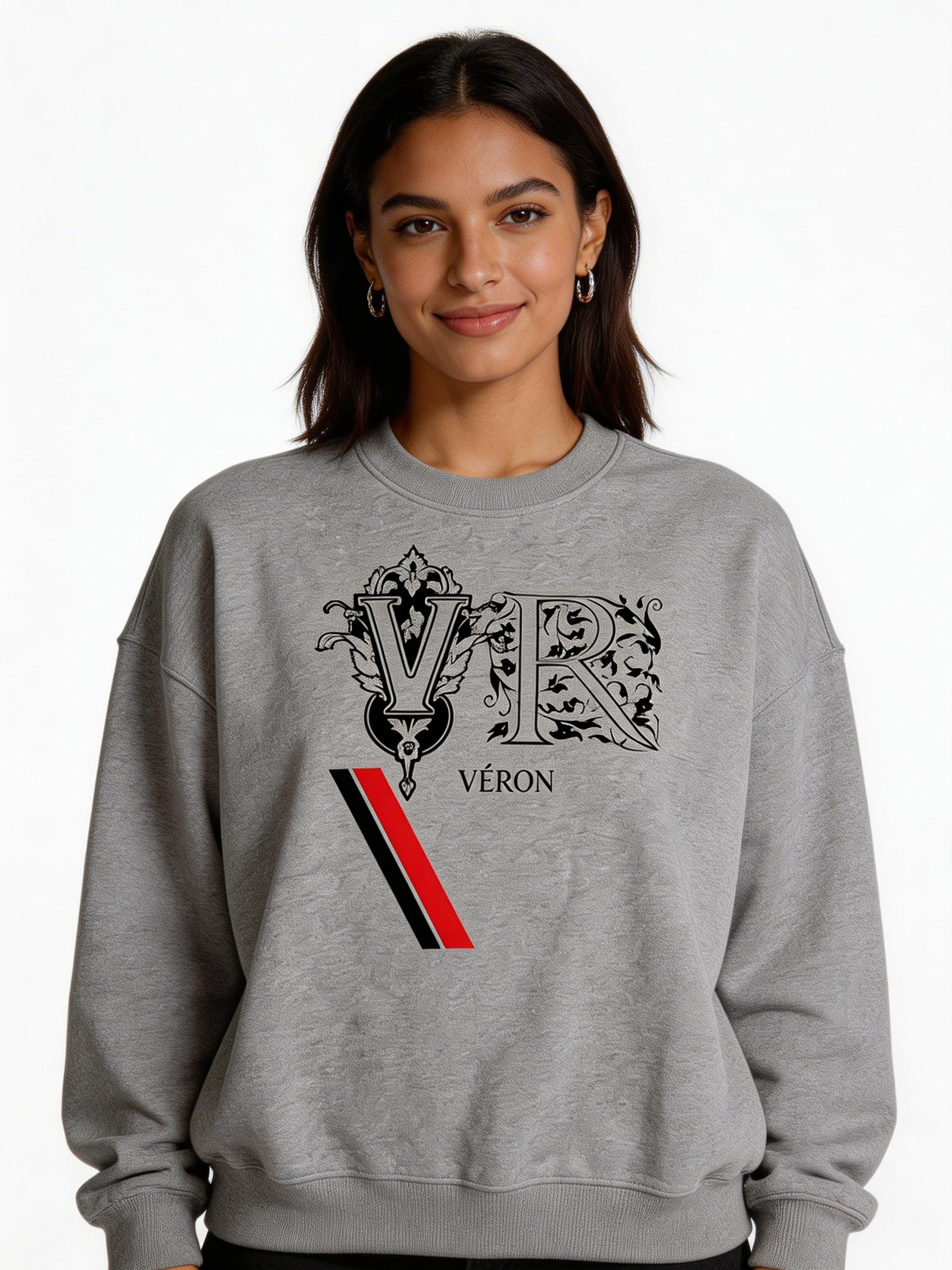 VÉRON LUXE unisex heavyweight sweater premium oversized fit for men and women 2