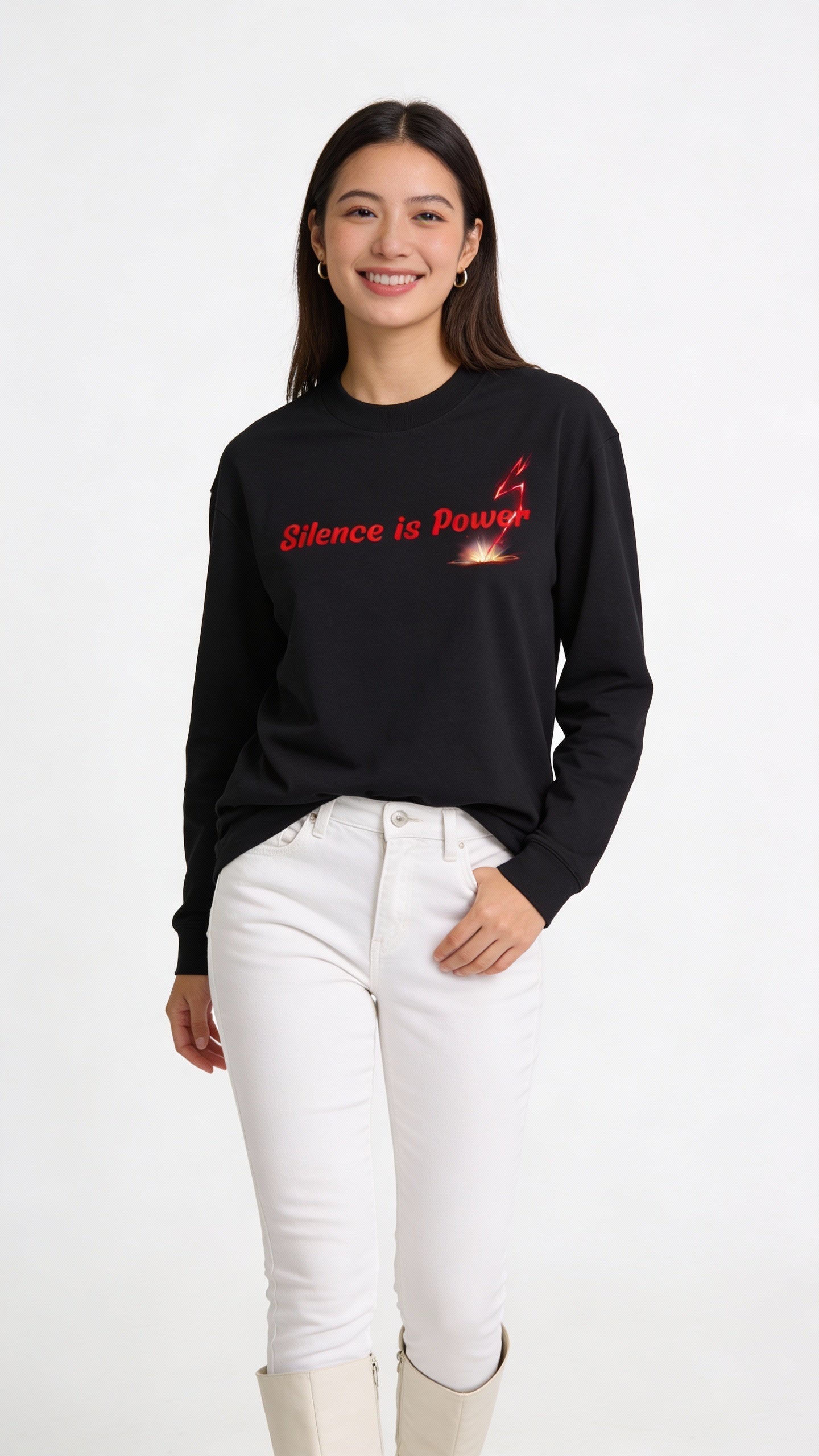 VÉRON luxury apparel Silence Is Power design 5