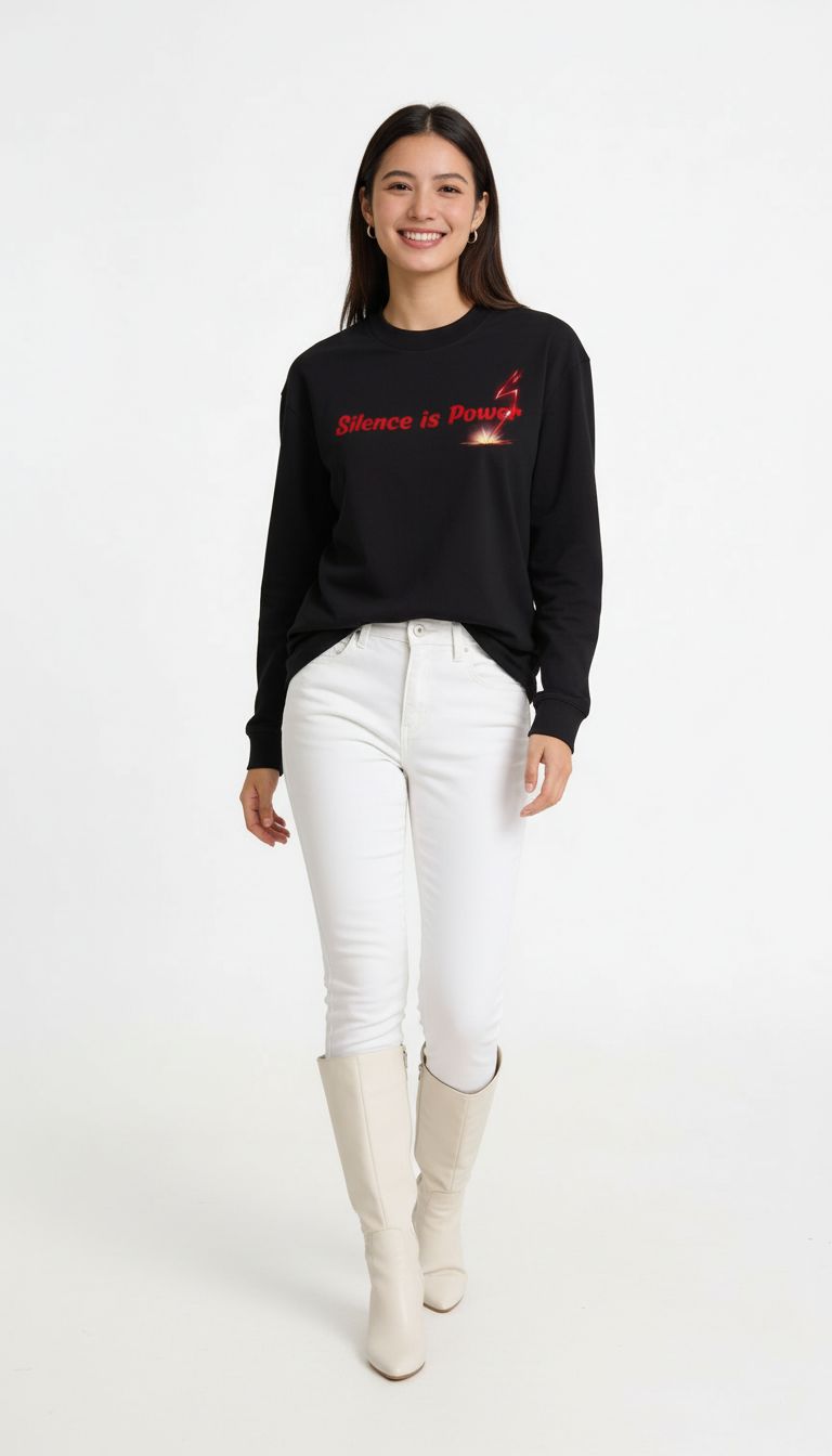 VÉRON luxury apparel Silence Is Power design 4