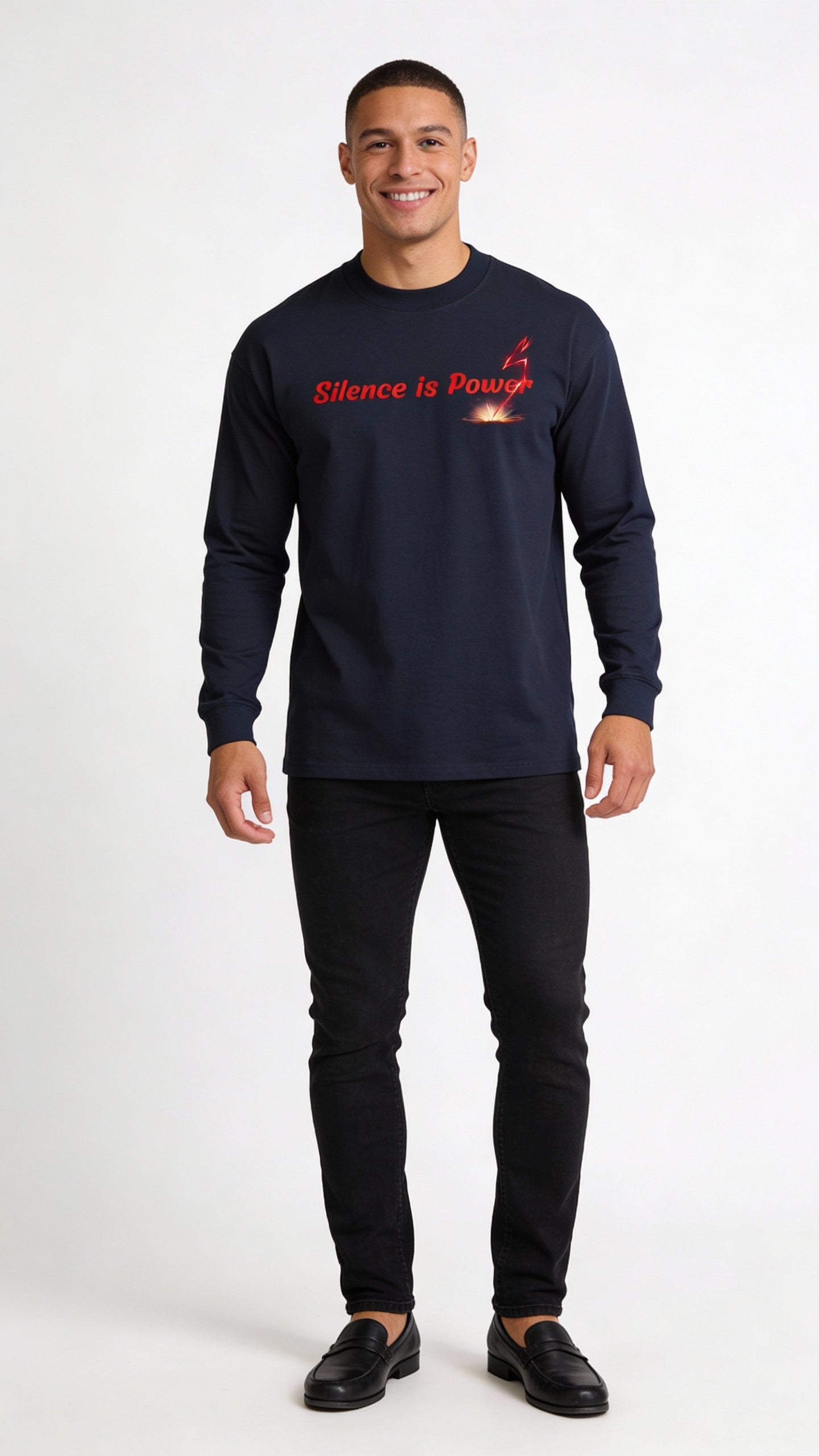 VÉRON luxury apparel Silence Is Power design 3