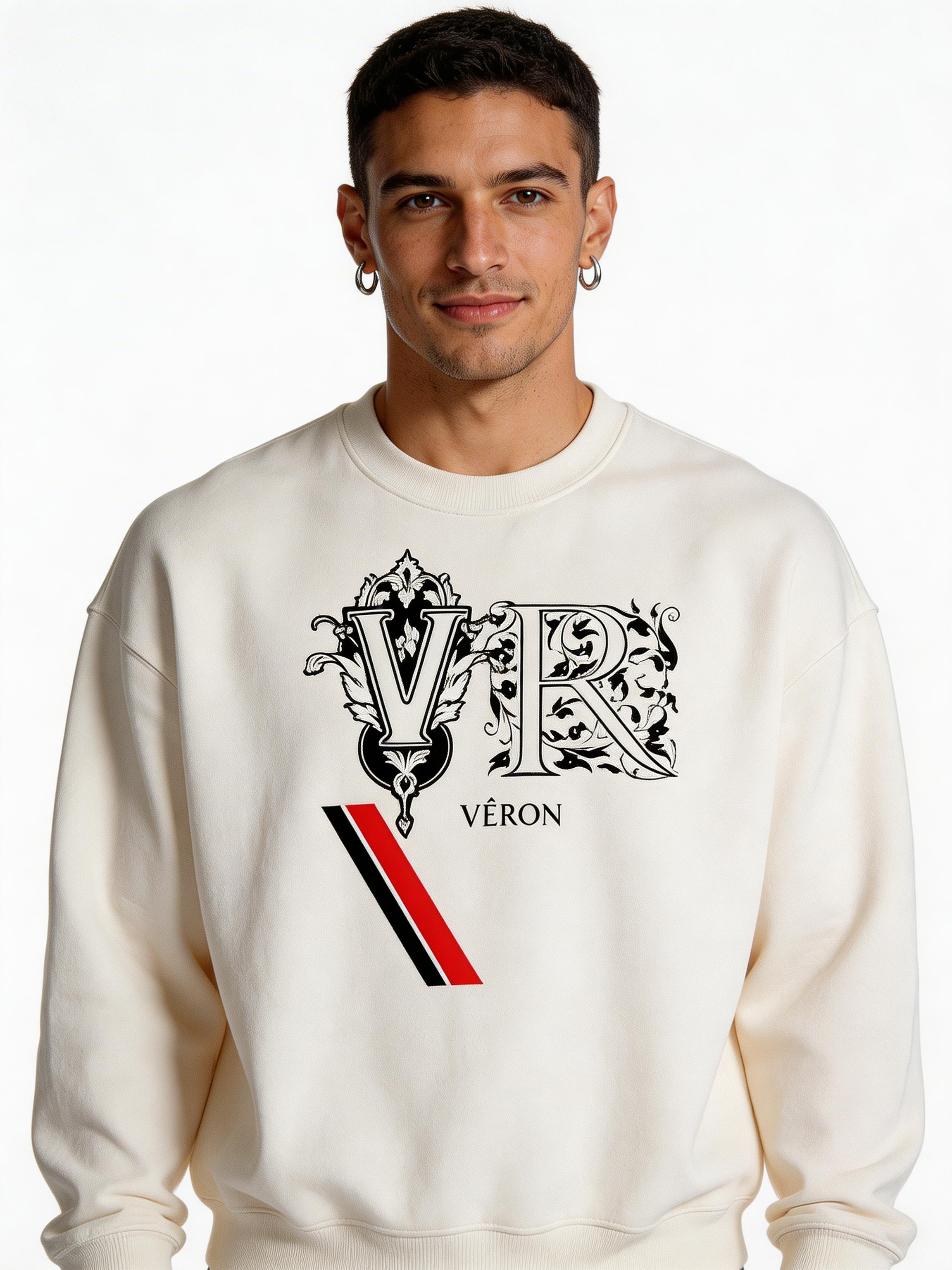 VÉRON LUXE unisex heavyweight sweater premium oversized fit for men and women 1
