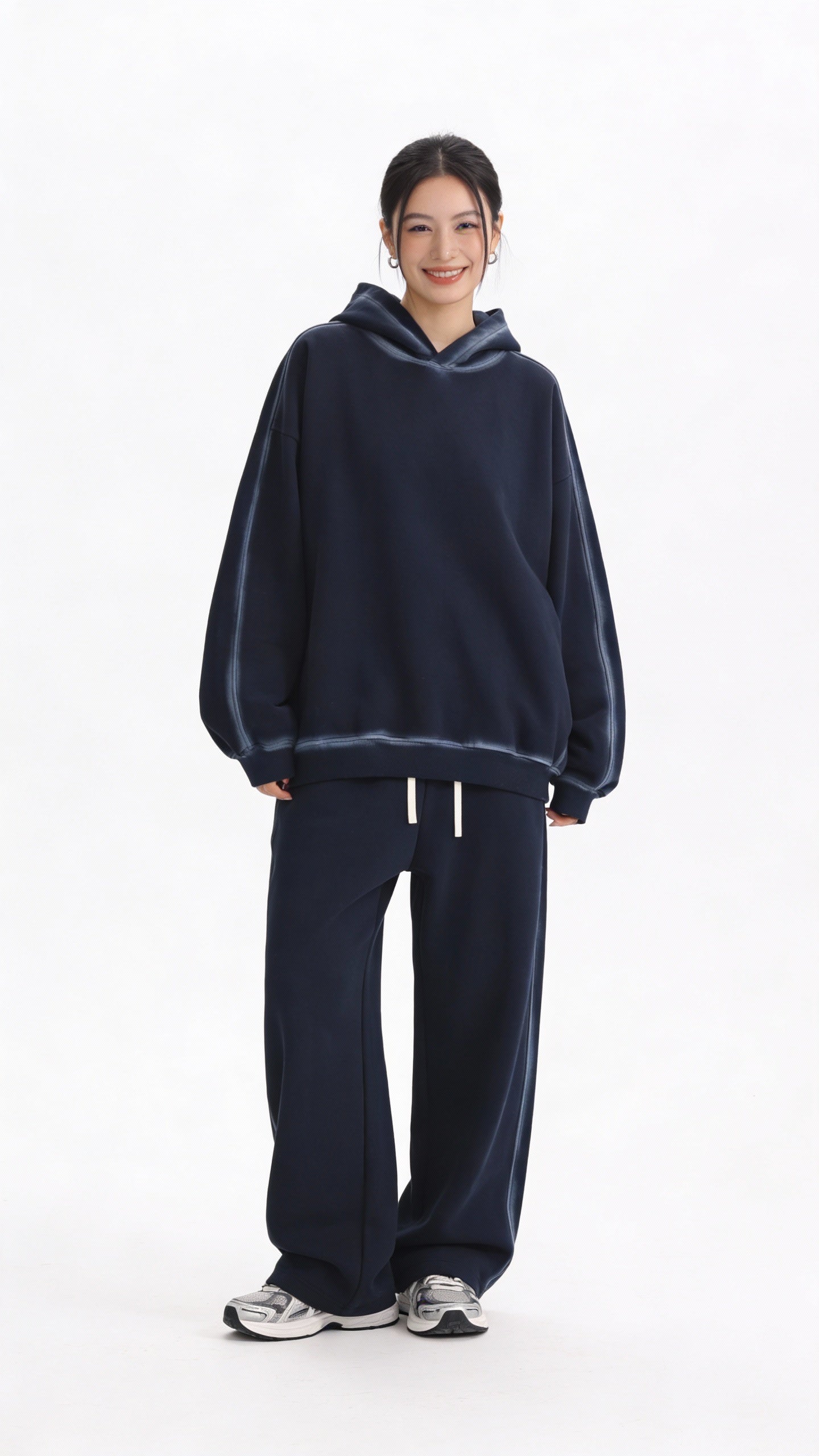 Luxury unisex oversized hoodie premium material 1