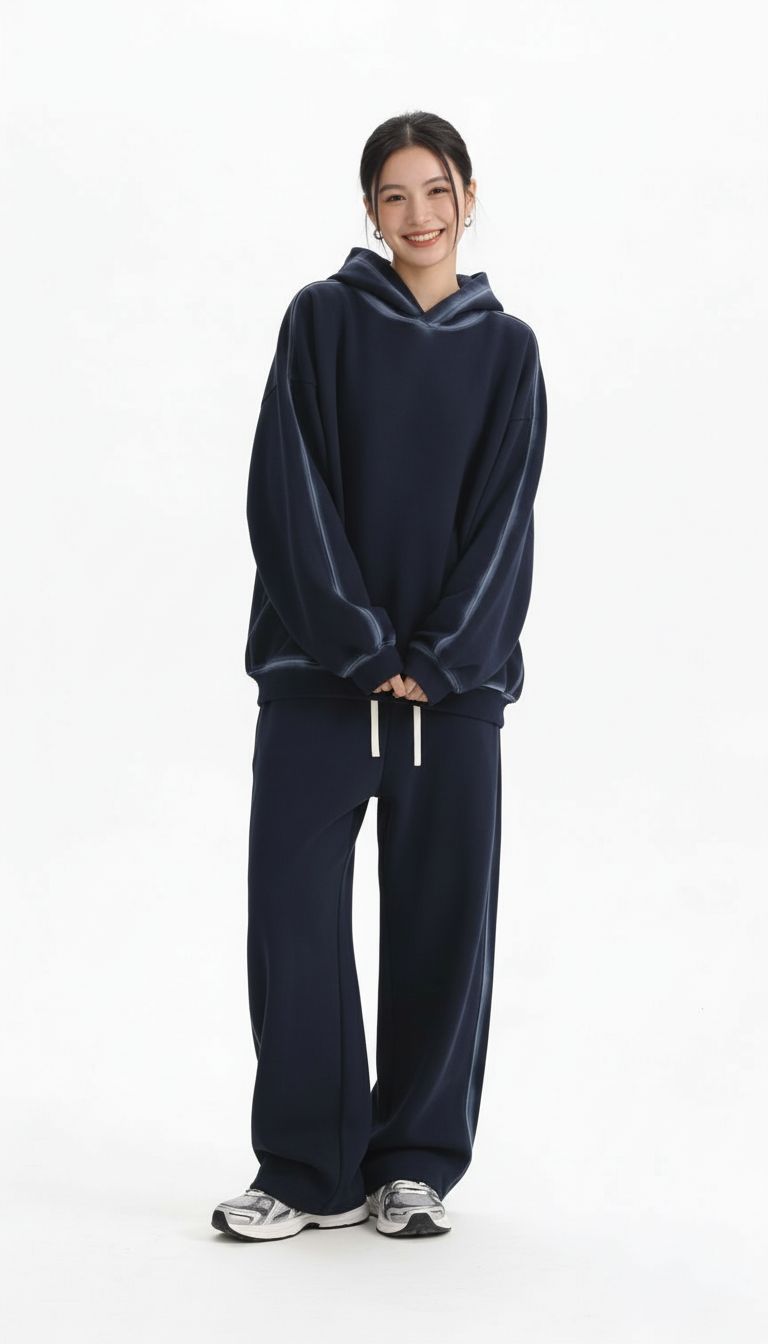 Luxury unisex oversized hoodie premium material 2