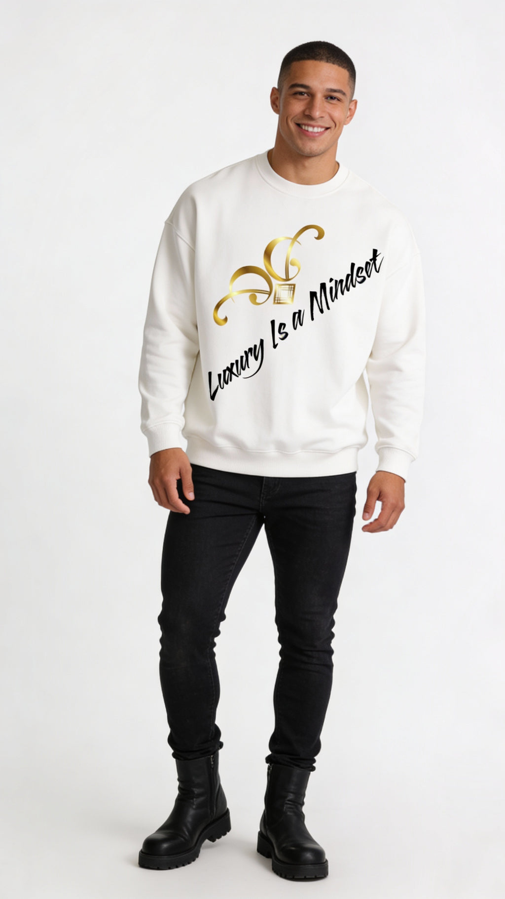 VÉRON Luxury Is a Mindset sweater high quality fabric 1