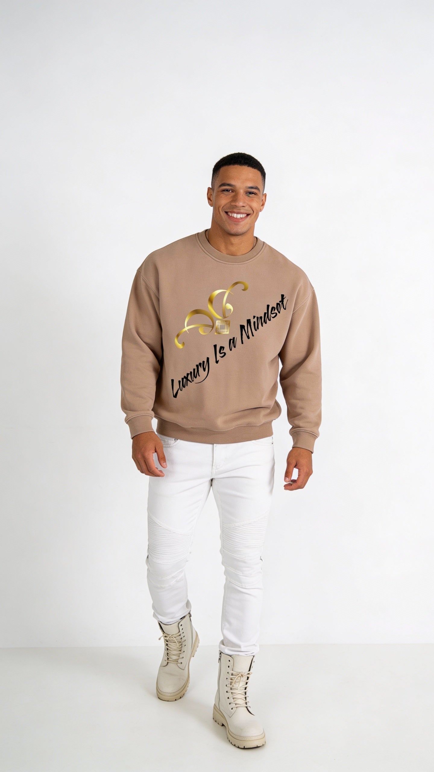 VÉRON Luxury Is a Mindset sweater high quality fabric 3