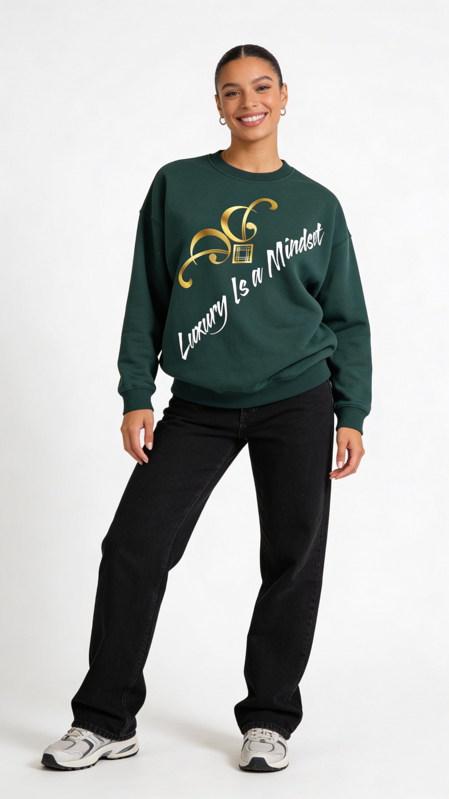 Luxury mindset clothing VÉRON oversized sweater 3