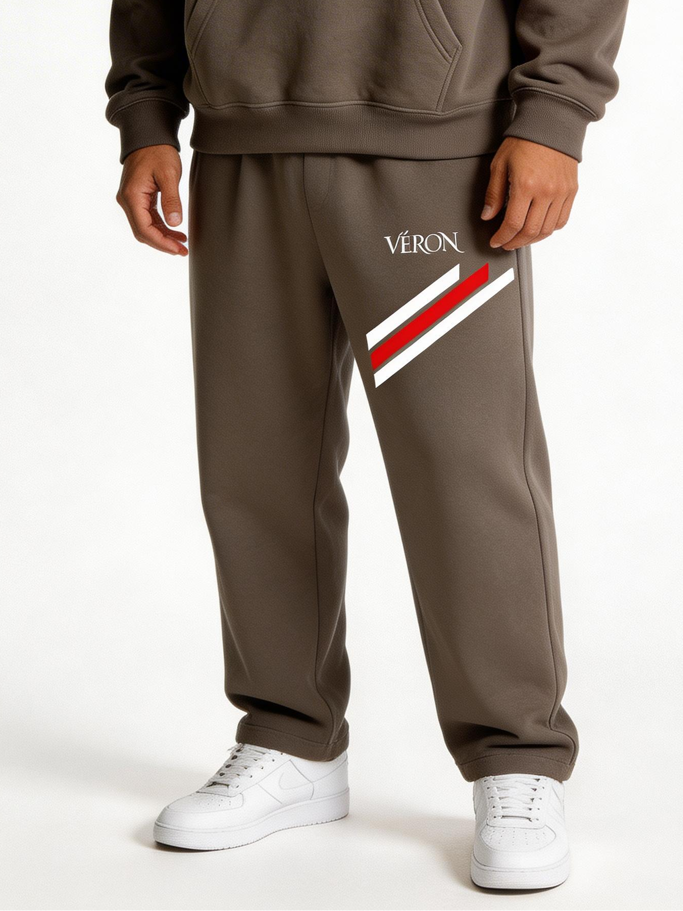 VÉRON stripes unisex sweatpants premium luxury streetwear for men and women 3