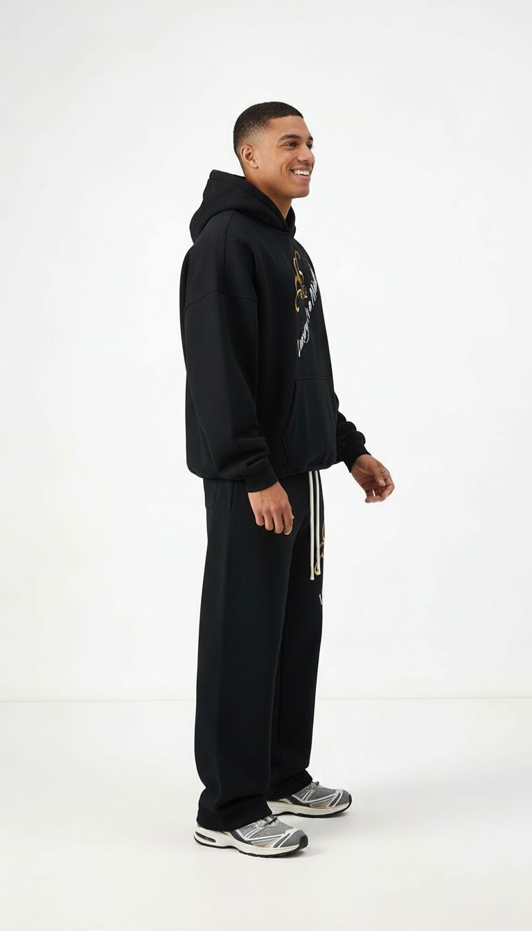 VÉRON Luxury Is a Mindset Premium Oversized Sweatpants