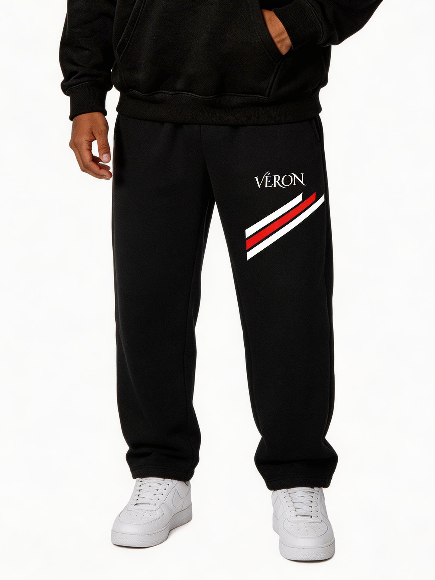 VÉRON stripes unisex sweatpants premium luxury streetwear for men and women 2