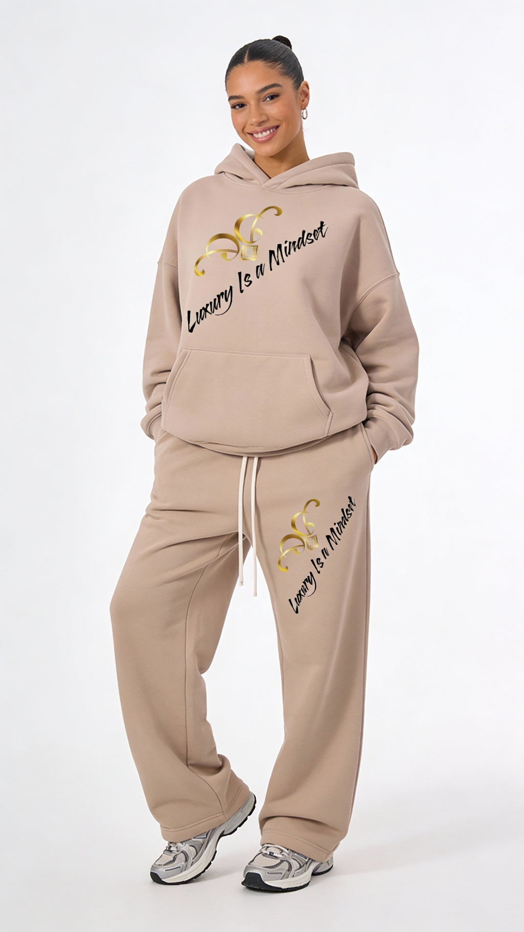 Luxury oversized hoodie for men and women by VÉRON 1