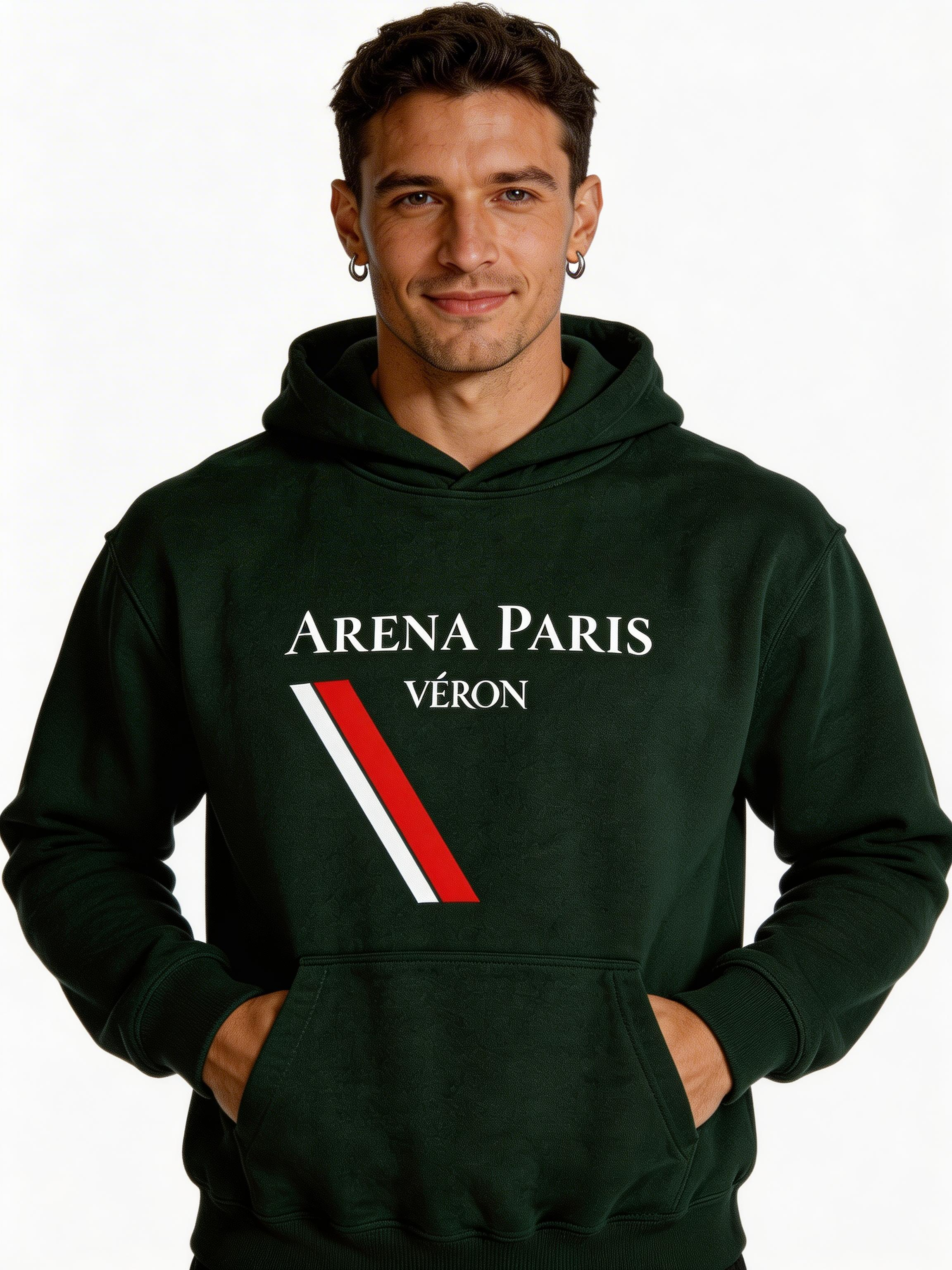 premium oversized hoodie for men and women VÉRON Paris design 1