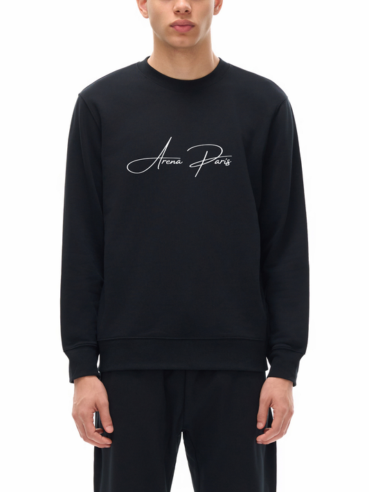 “VÉRON Arena Paris logo embroidered sweater detail” 1