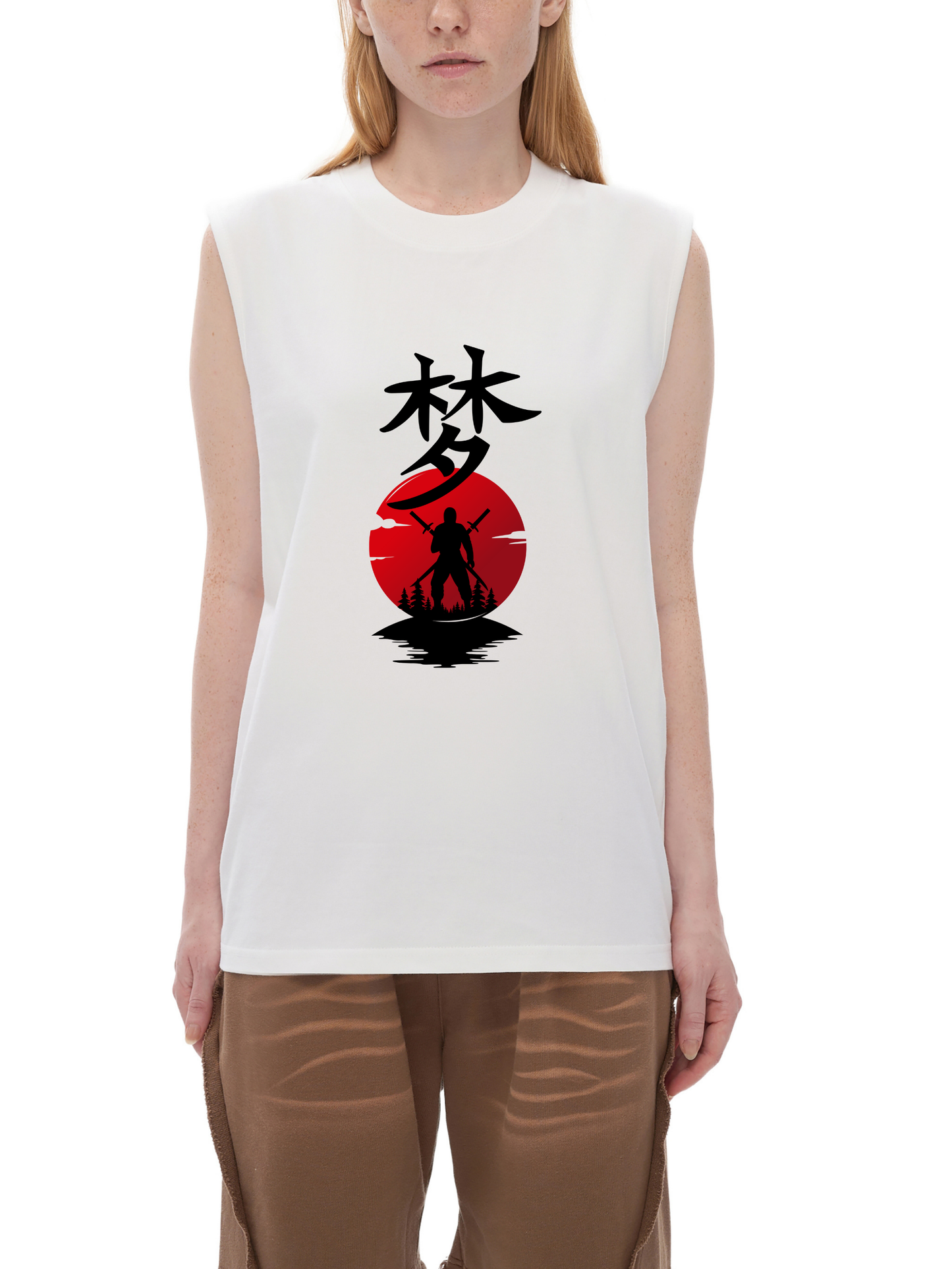 “VÉRON Ciel du Nidja tank top detail high-quality fabric” 3