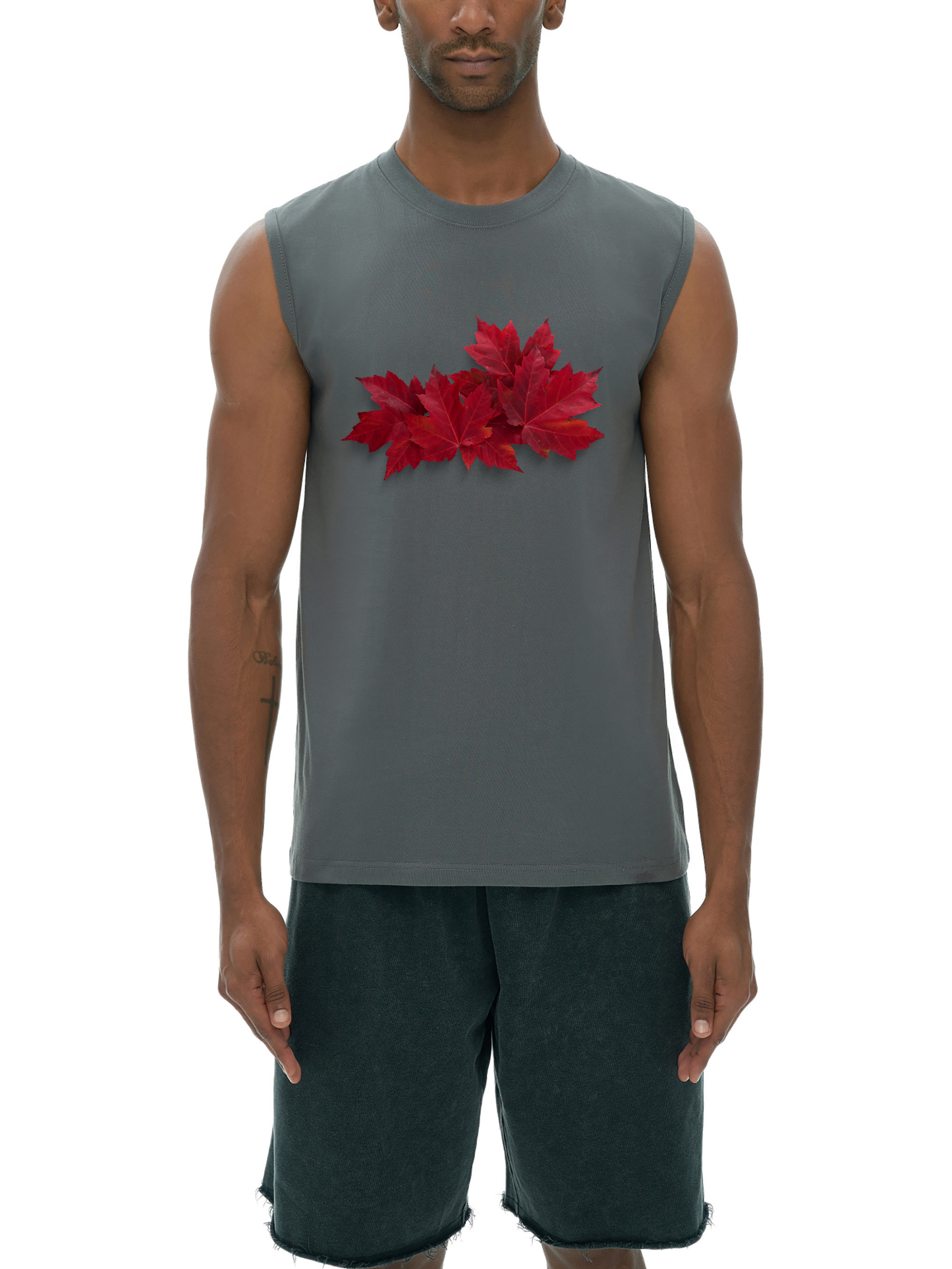 veron feuilles douces tank top unisex 3