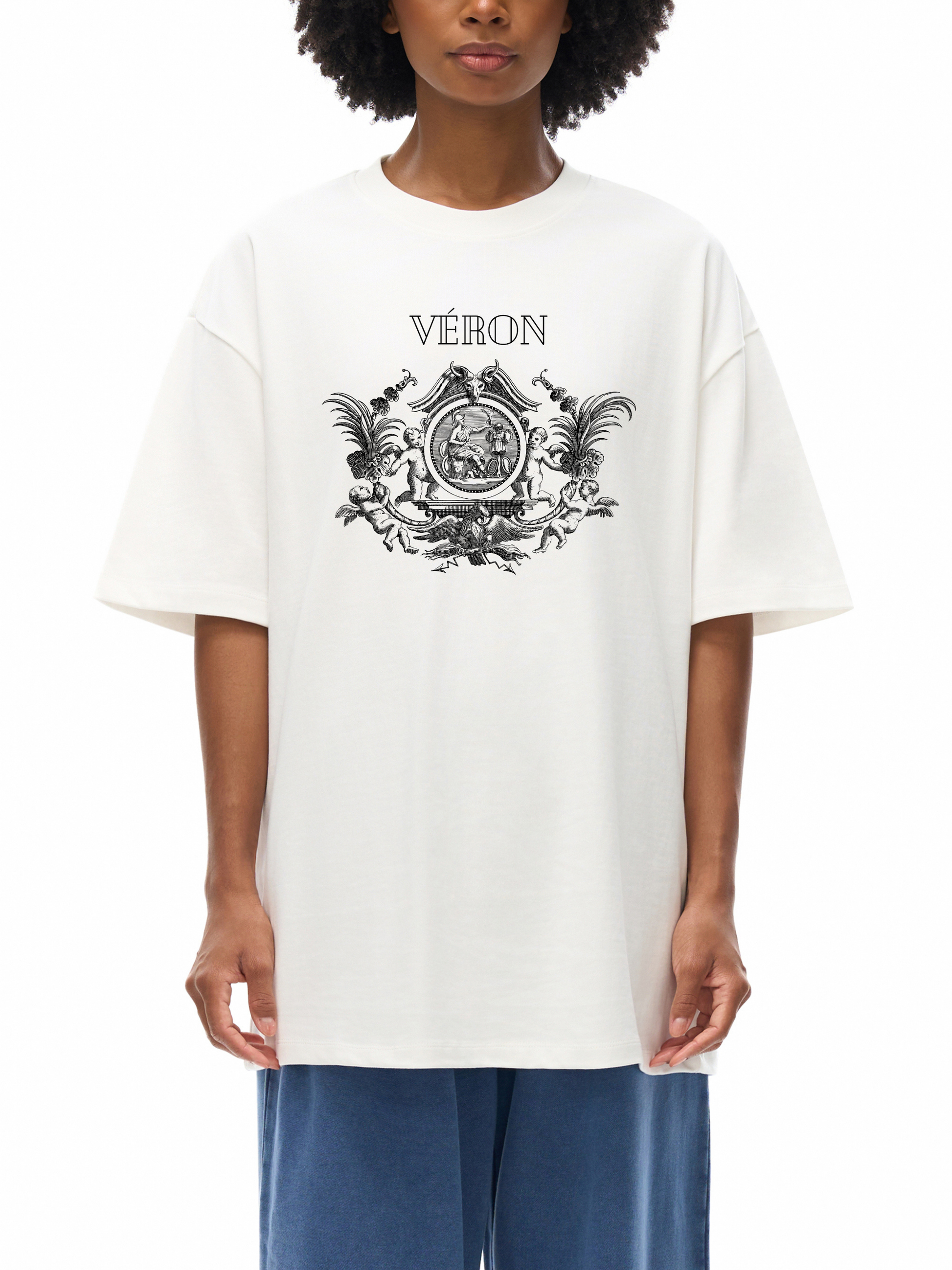 VÉRON Héritage Heavyweight Premium T-shirt unisex streetwear 1