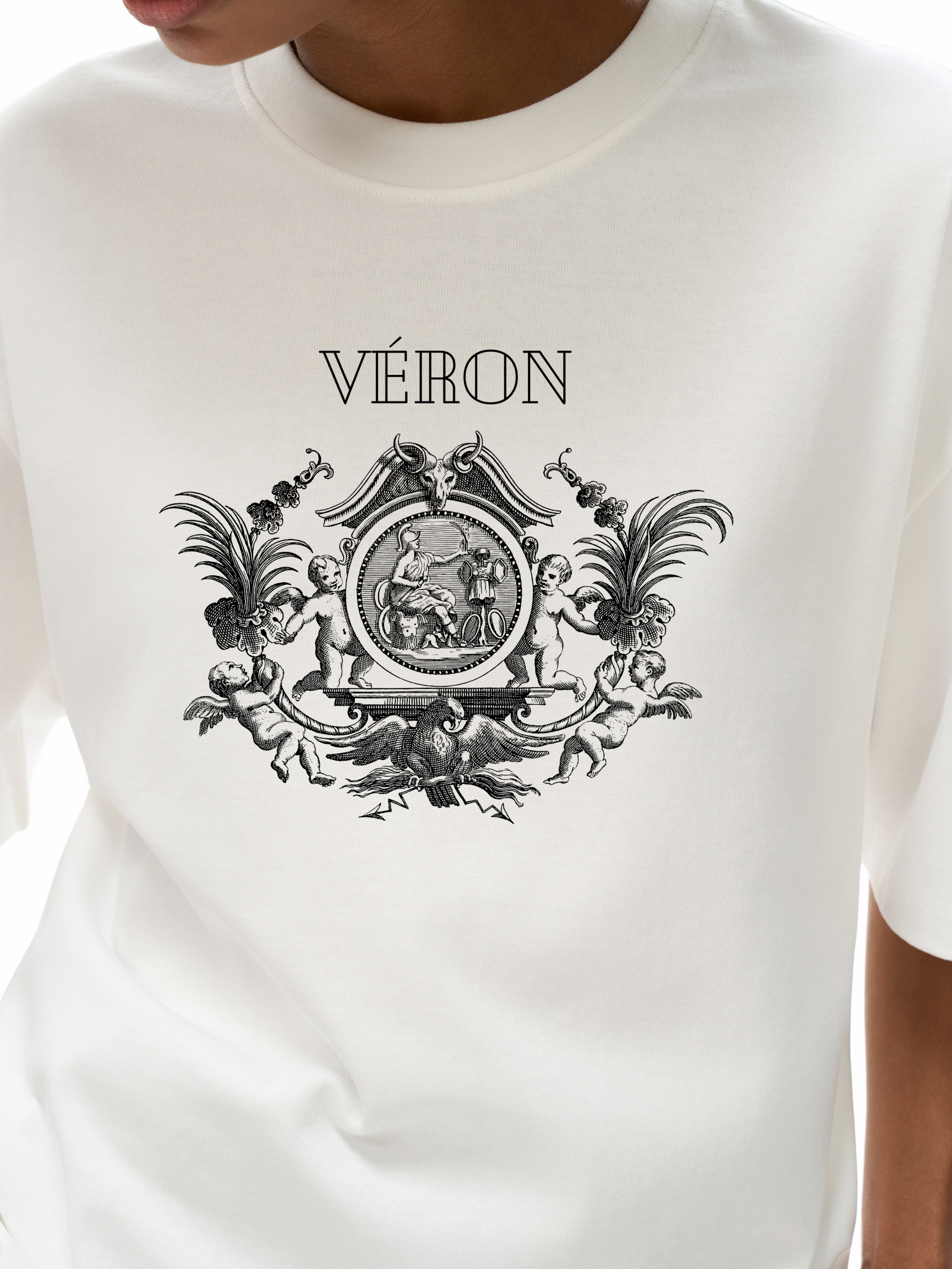 VÉRON Héritage Heavyweight Premium T-shirt unisex streetwear 3