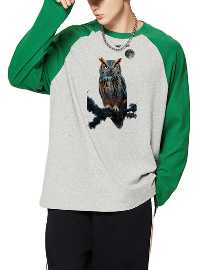 VÉRON Hibou Nocturne Long Sleeve Shirt 1