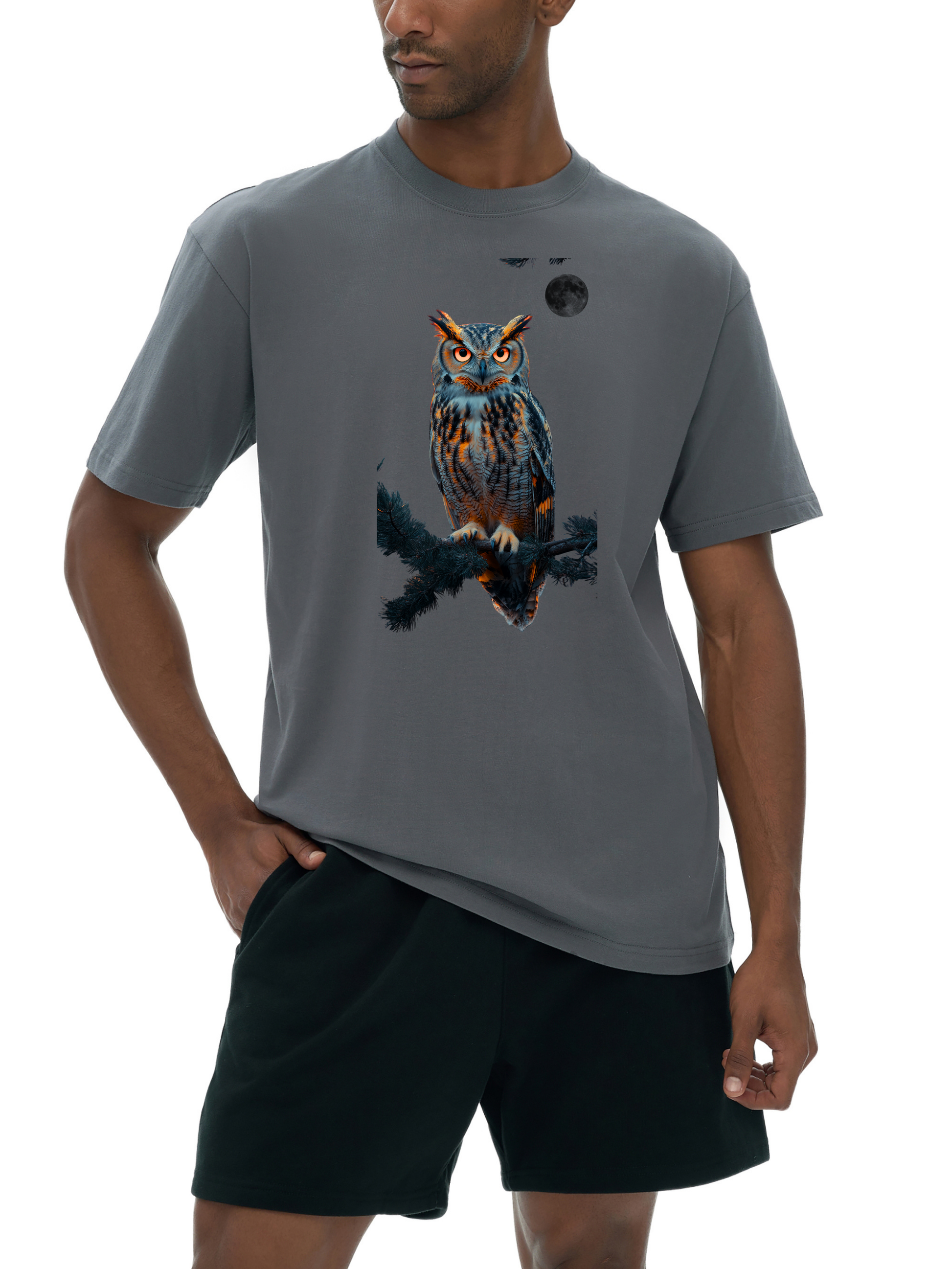 veron hibou nocturne unisex t-shirt 1