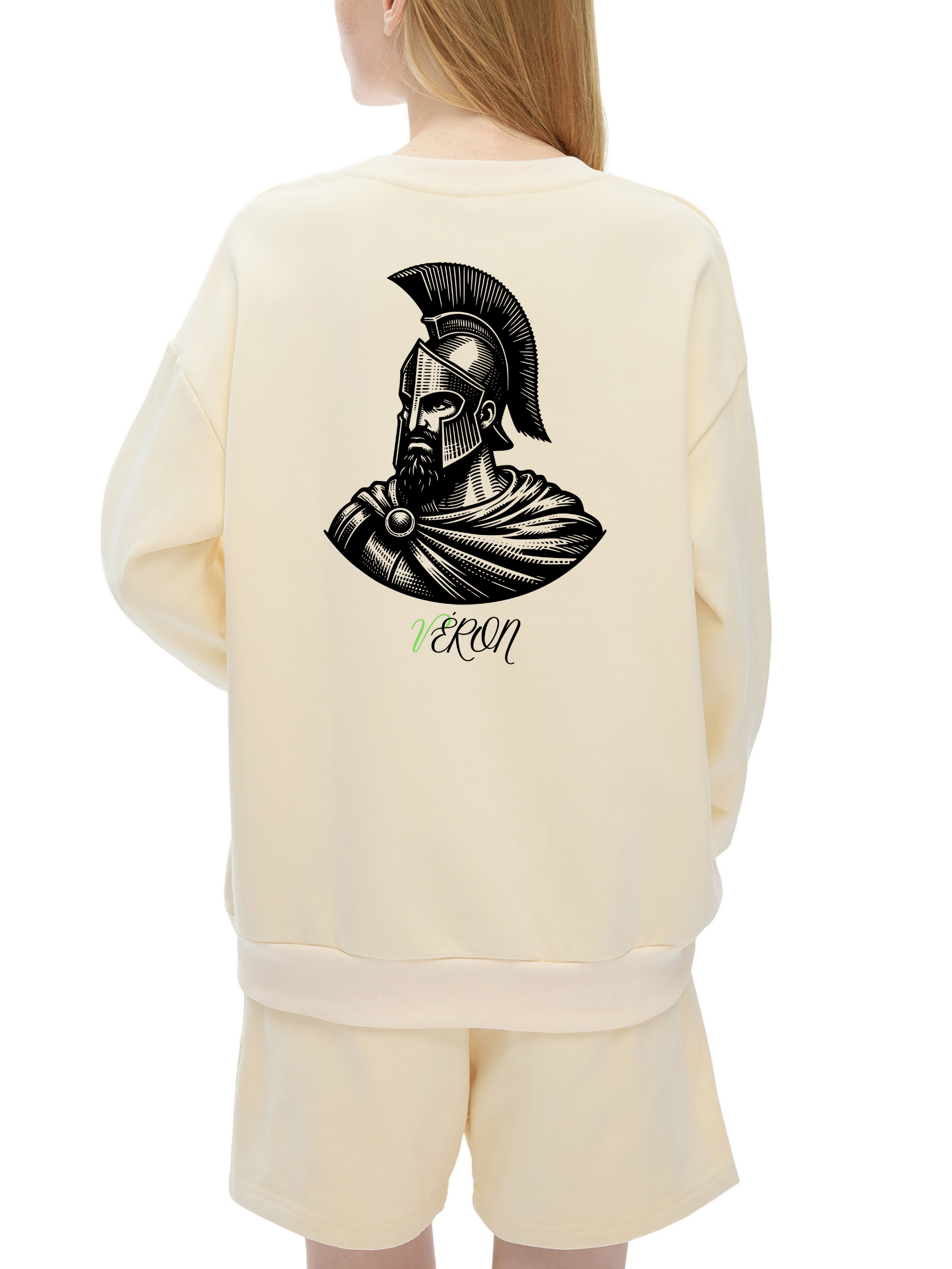 VÉRON Le Gardien Heavyweight Oversized Sweater for men and women 1