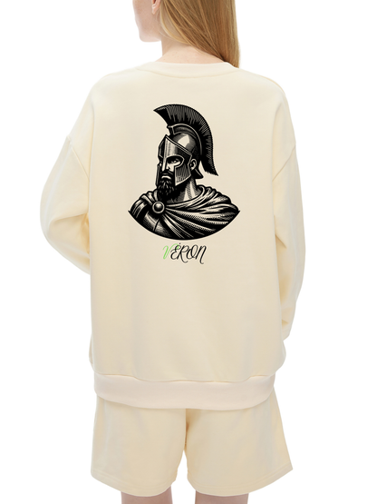 VÉRON Le Gardien Heavyweight Oversized Sweater for men and women 1