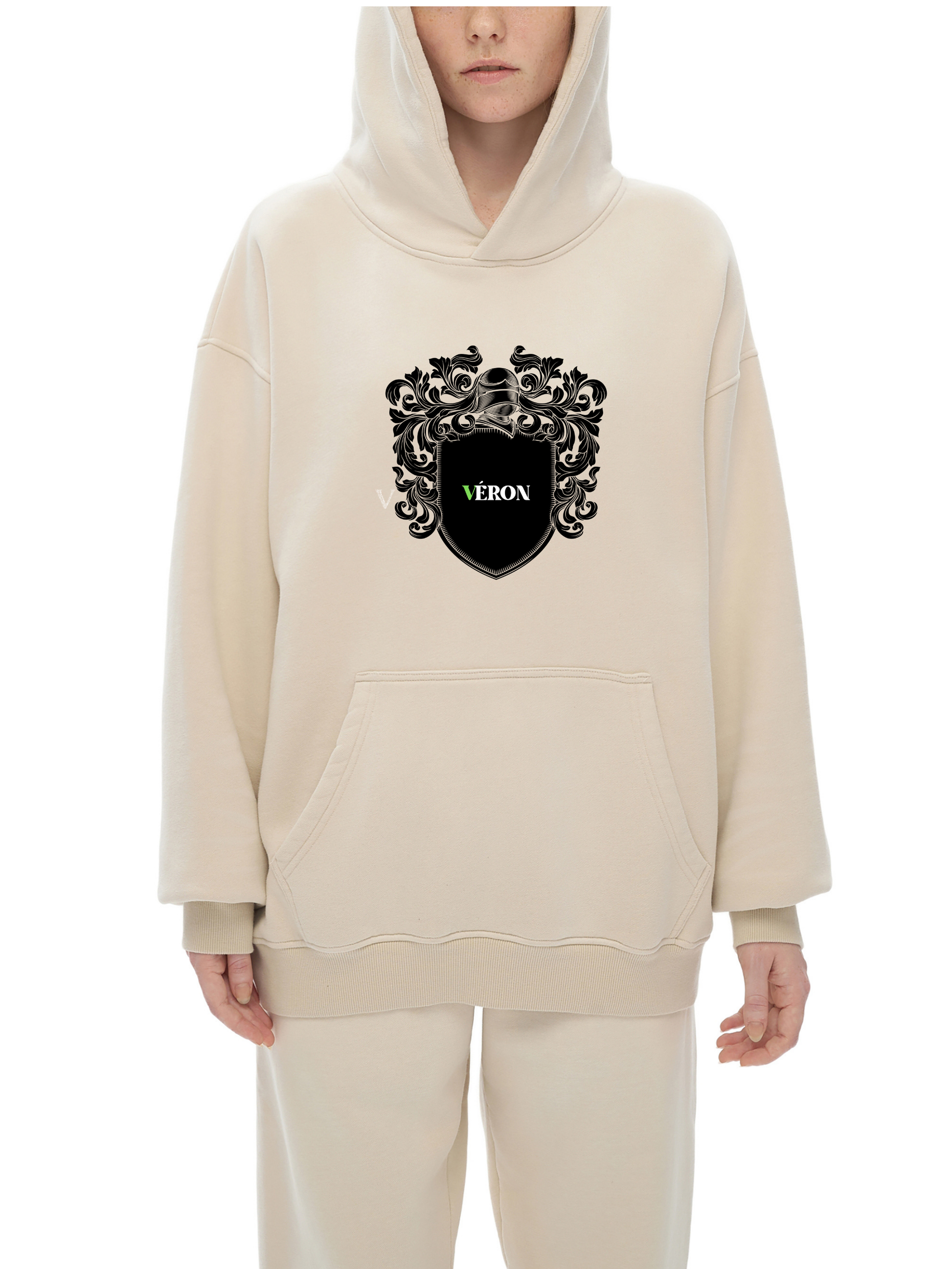 VÉRON Le Monarque Heavyweight Hoodie streetwear 2