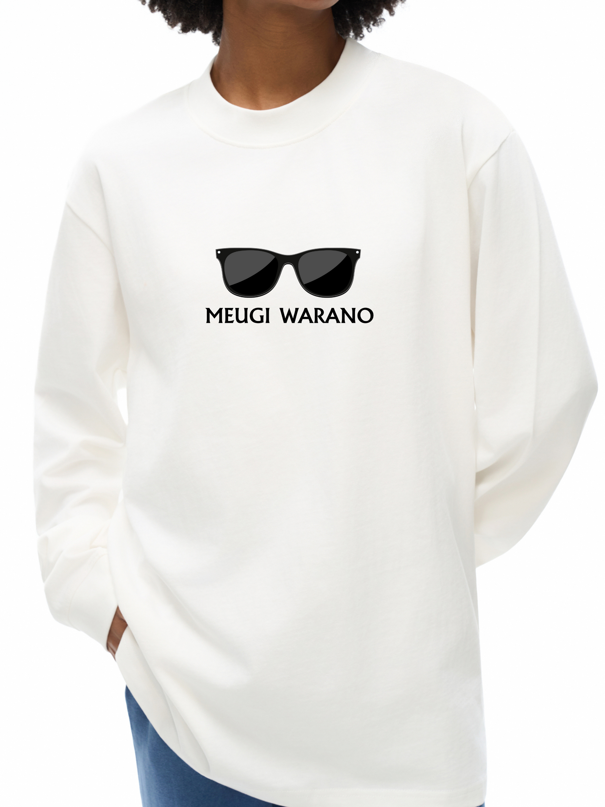 VÉRON MEUGI WARANO Premium Long Sleeve Shirt for men and women 2