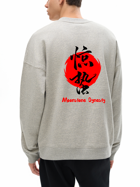 confident stylish model wearing veron moonstone sweatshirt 1