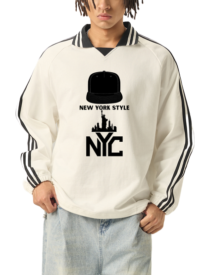 VÉRON New York Style Collar Sweater front view 2