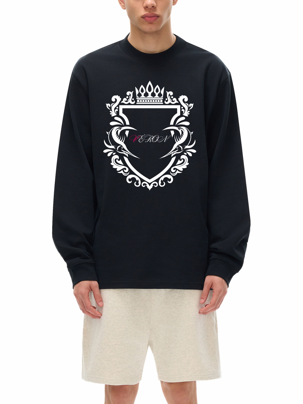 "Designer long sleeve shirt VÉRON Place Royale unisex" 2