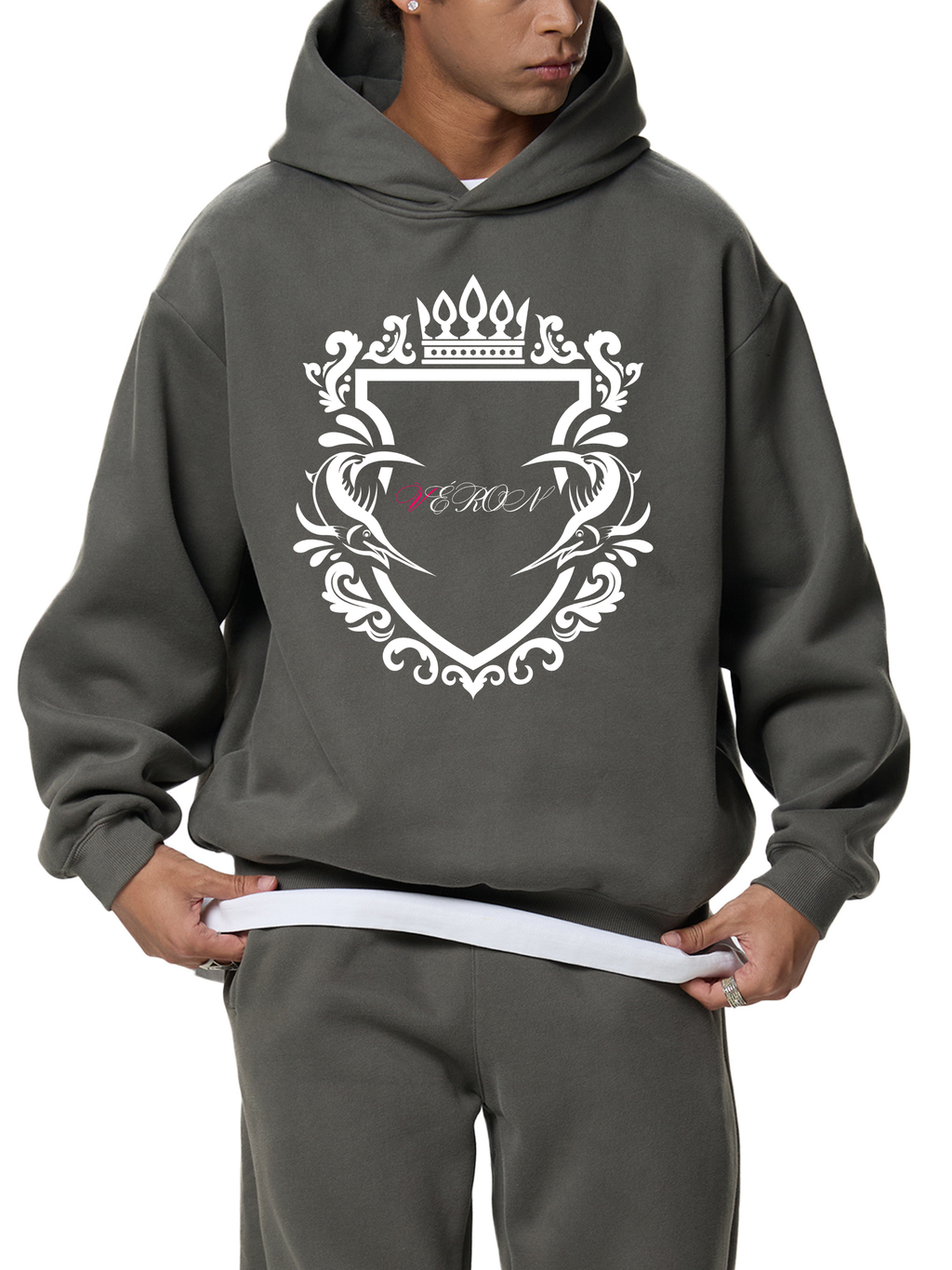 luxury heavyweight hoodie unisex 2