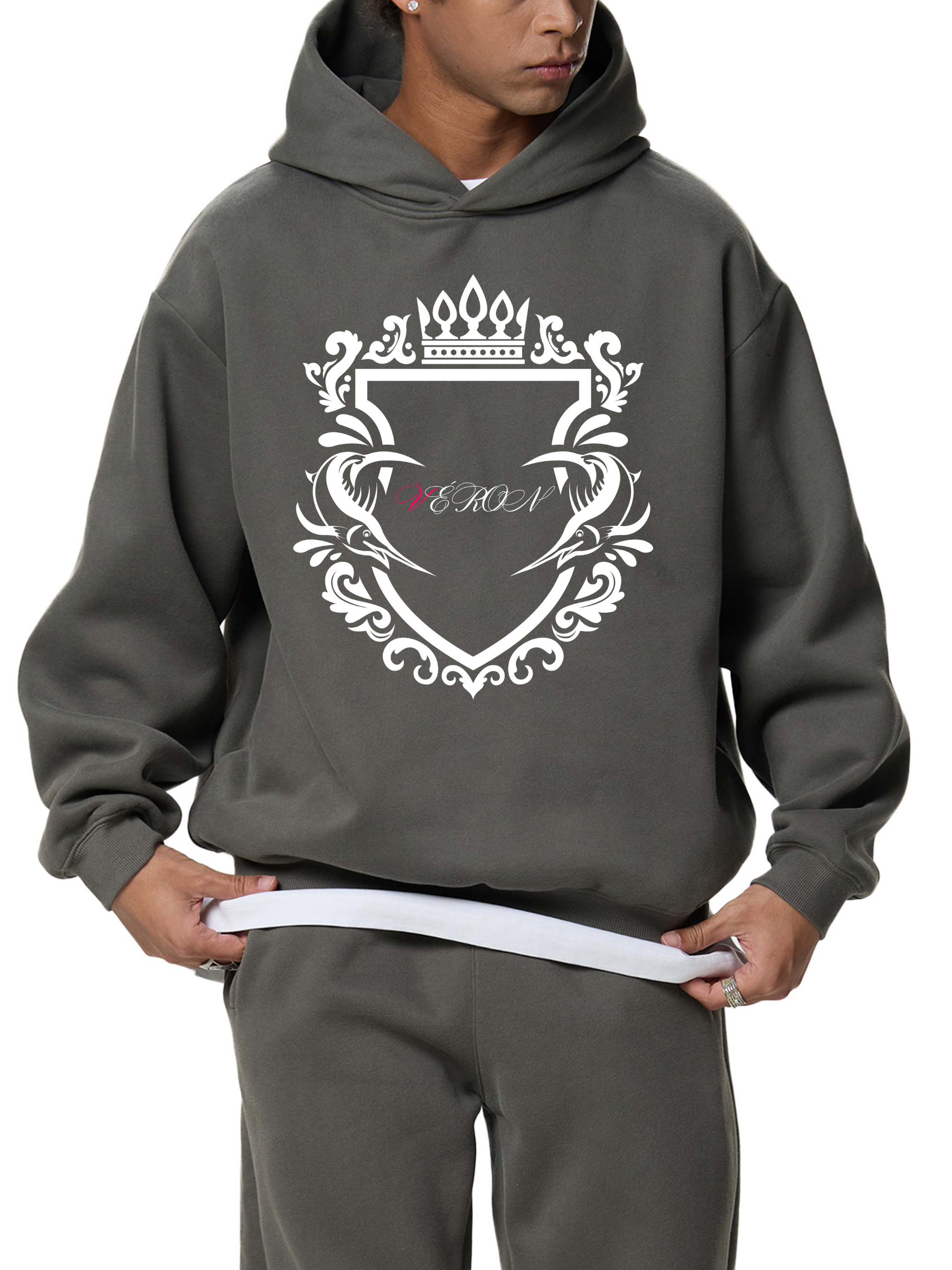 luxury heavyweight hoodie unisex 2