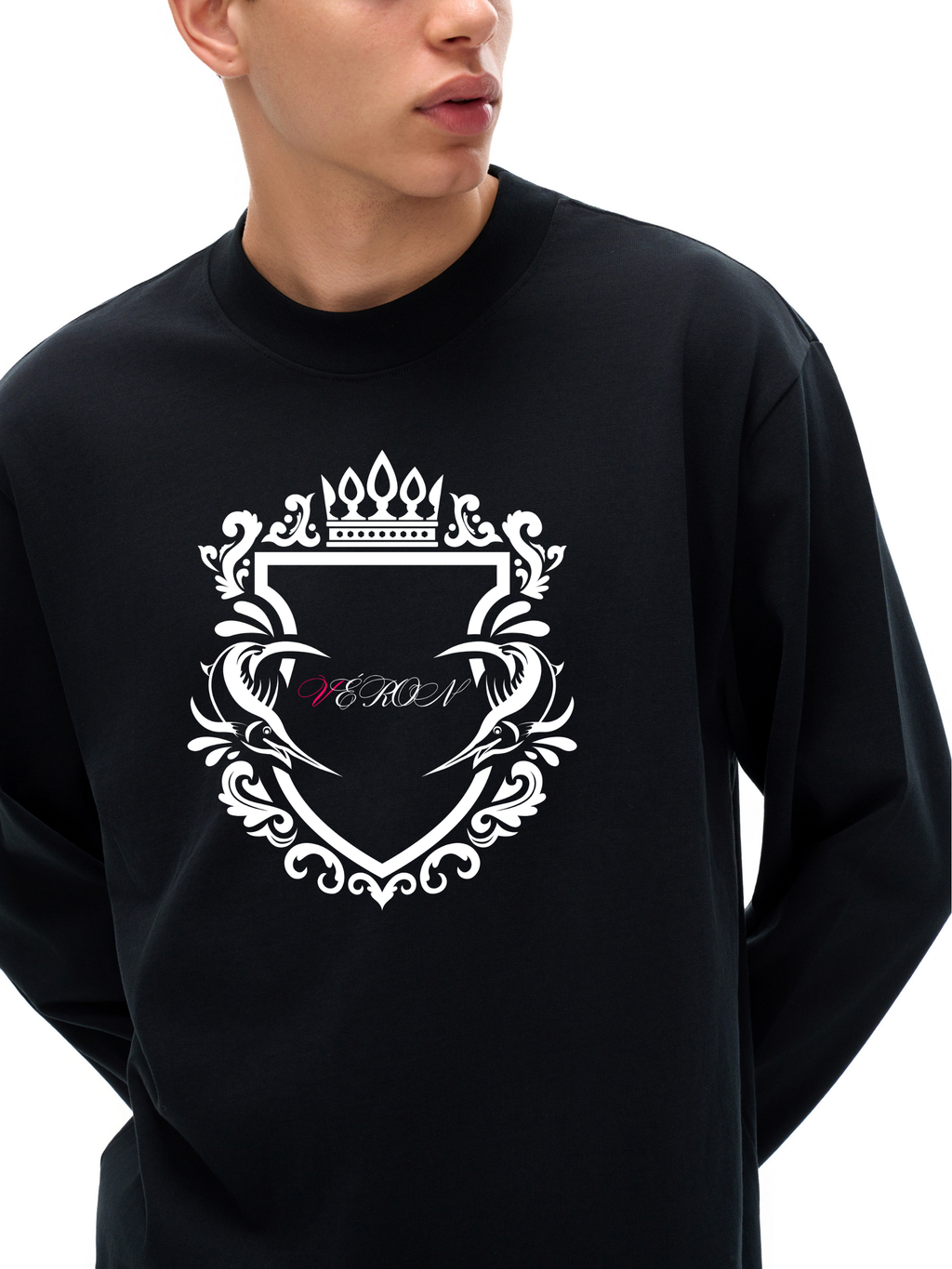 "Designer long sleeve shirt VÉRON Place Royale unisex" 1