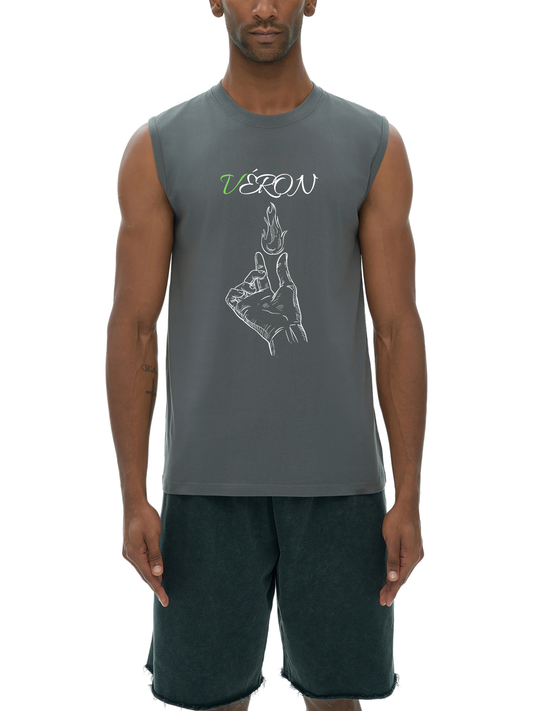 veron the flame tank top unisex streetwear 1