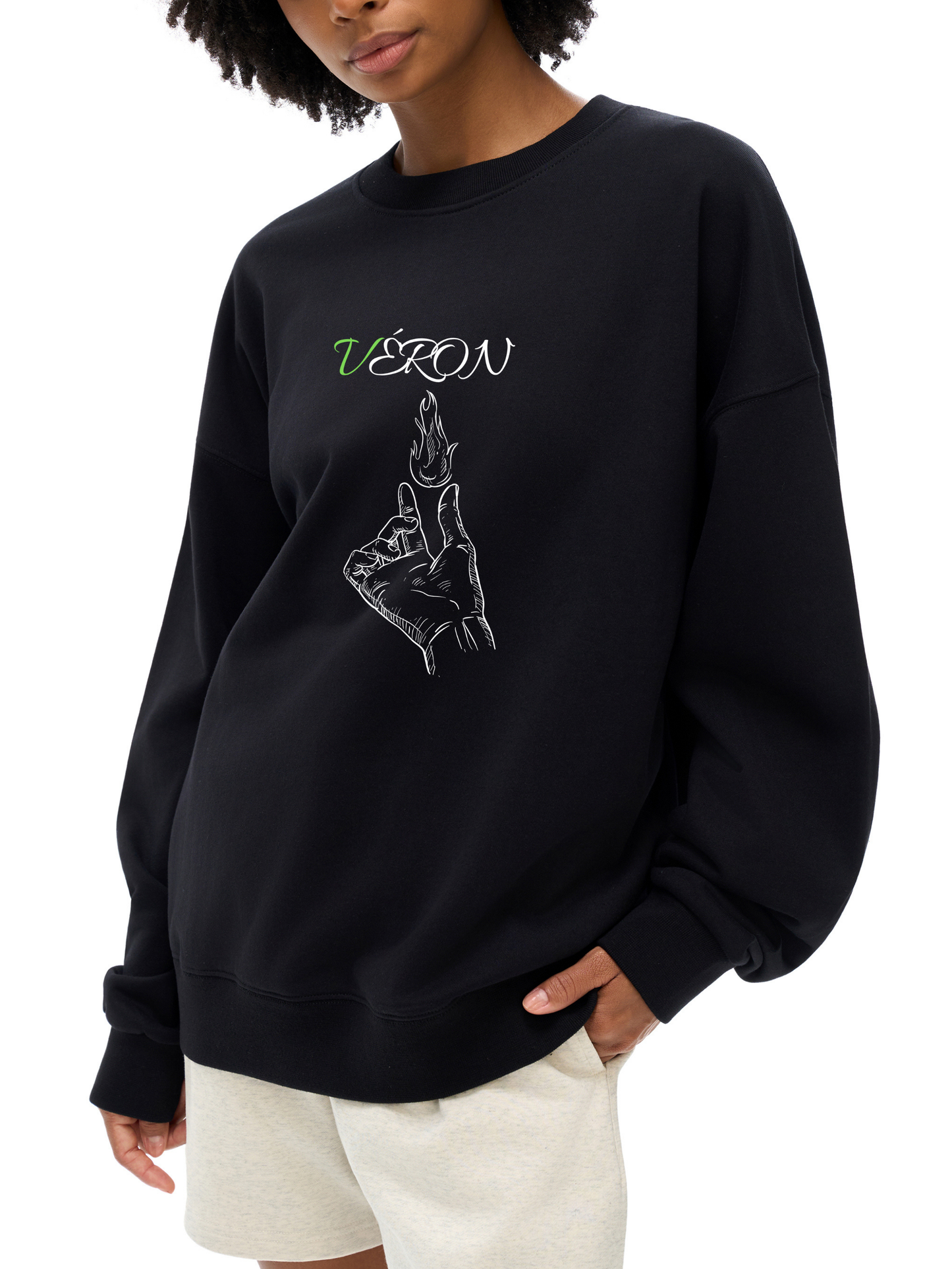 veron the flame heavyweight sweater for men and women 2