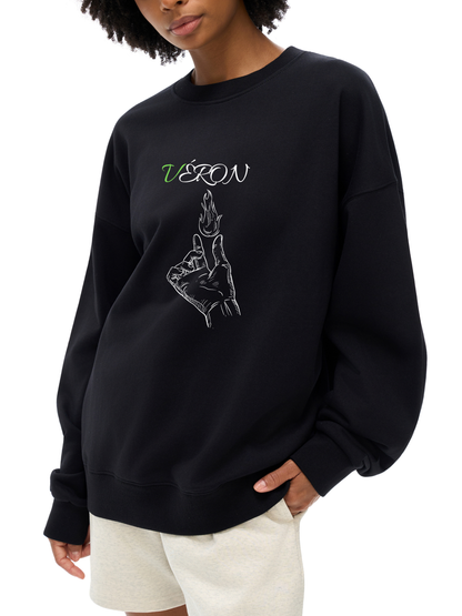 veron the flame heavyweight sweater for men and women 2