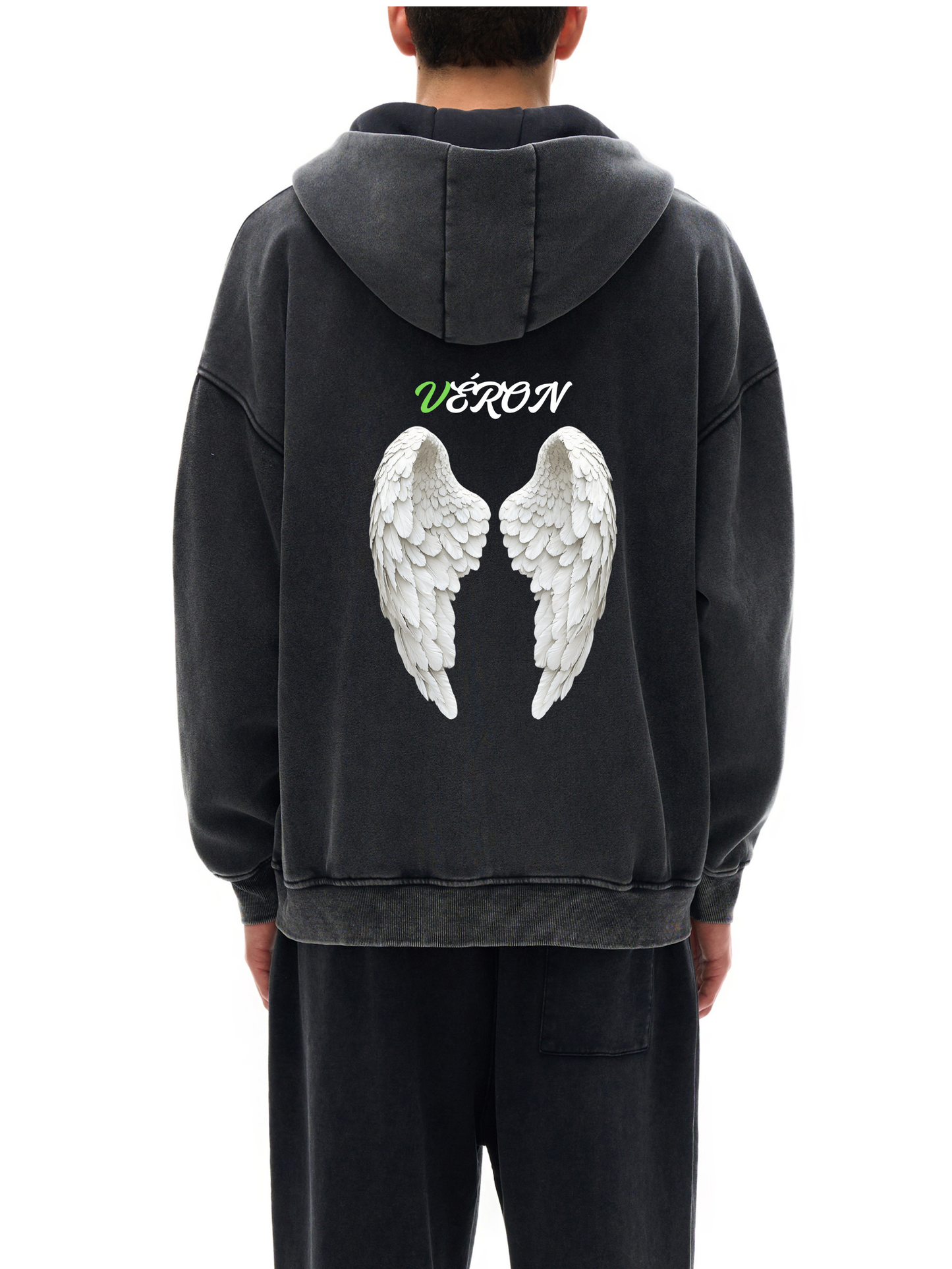 VÉRON The High Wings Heavyweight Washed Hoodie