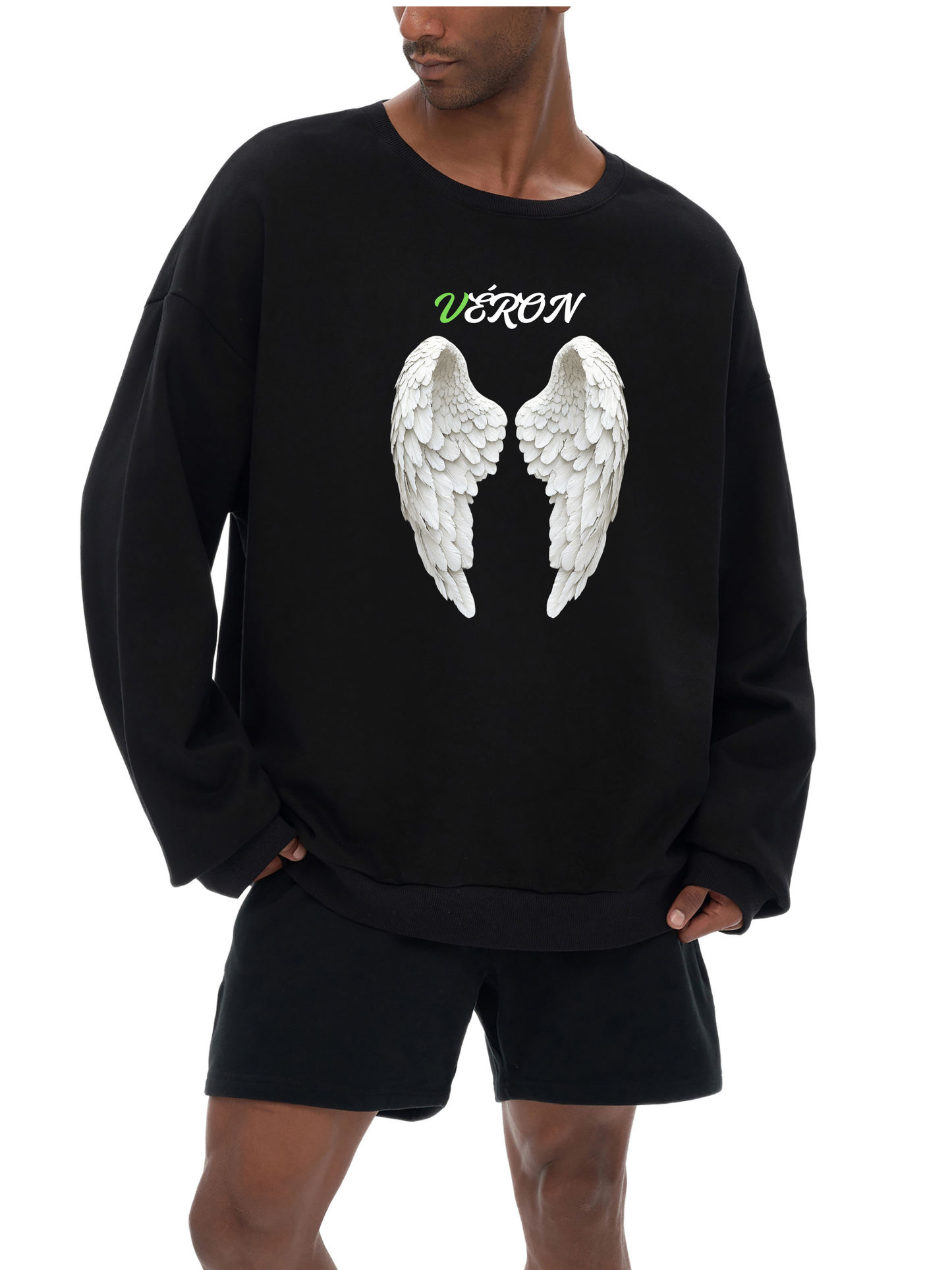 veron high wings oversized sweater luxury streetwear 1