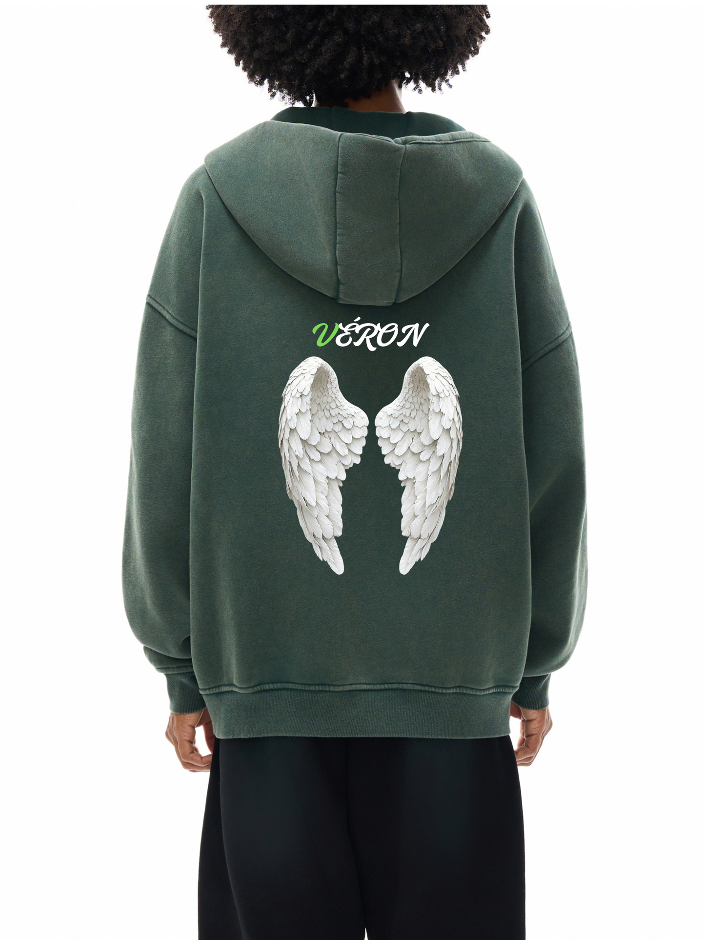 Premium heavyweight washed hoodie by VÉRON 2